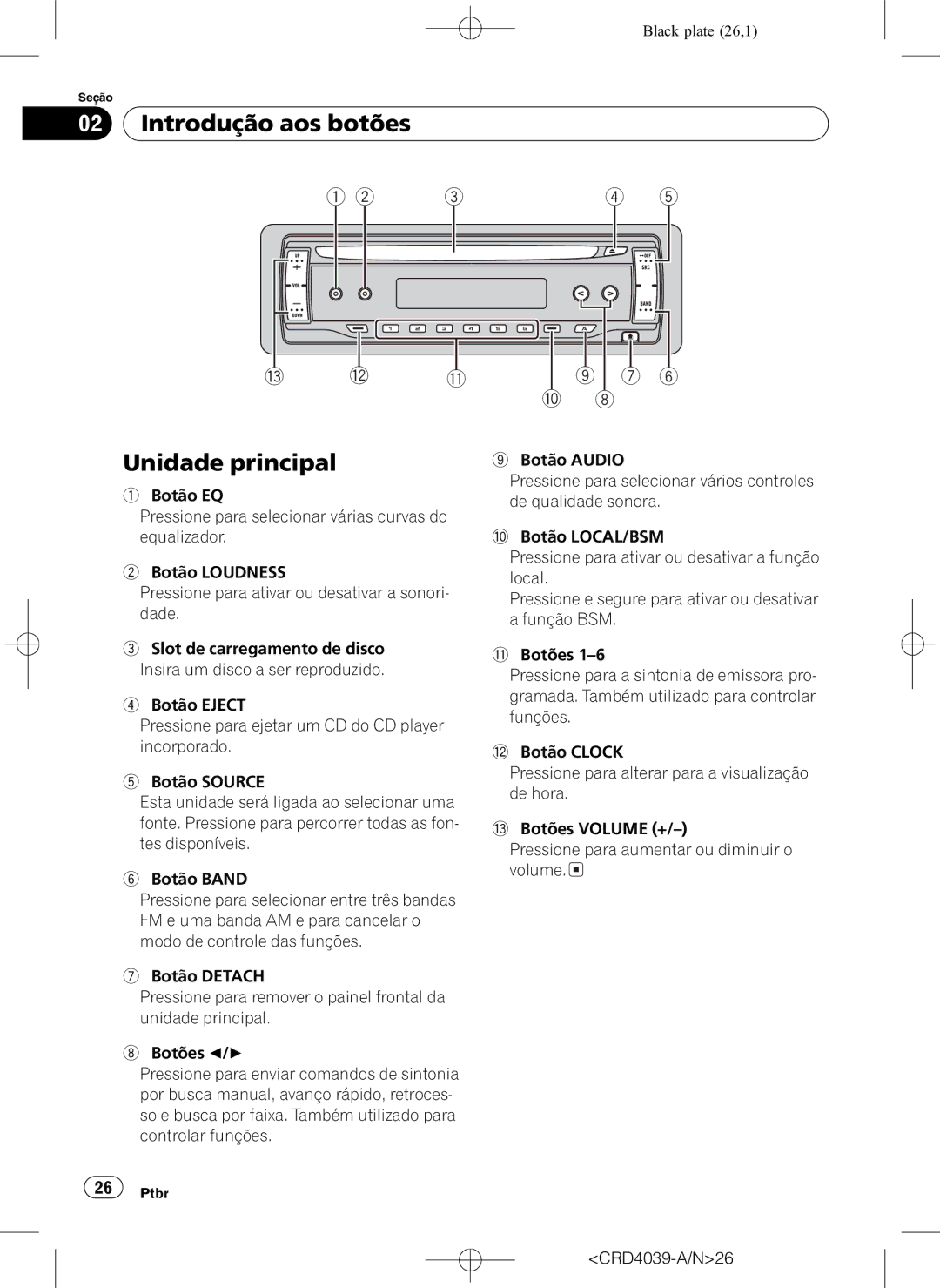 Pioneer DEH-1850 operation manual 