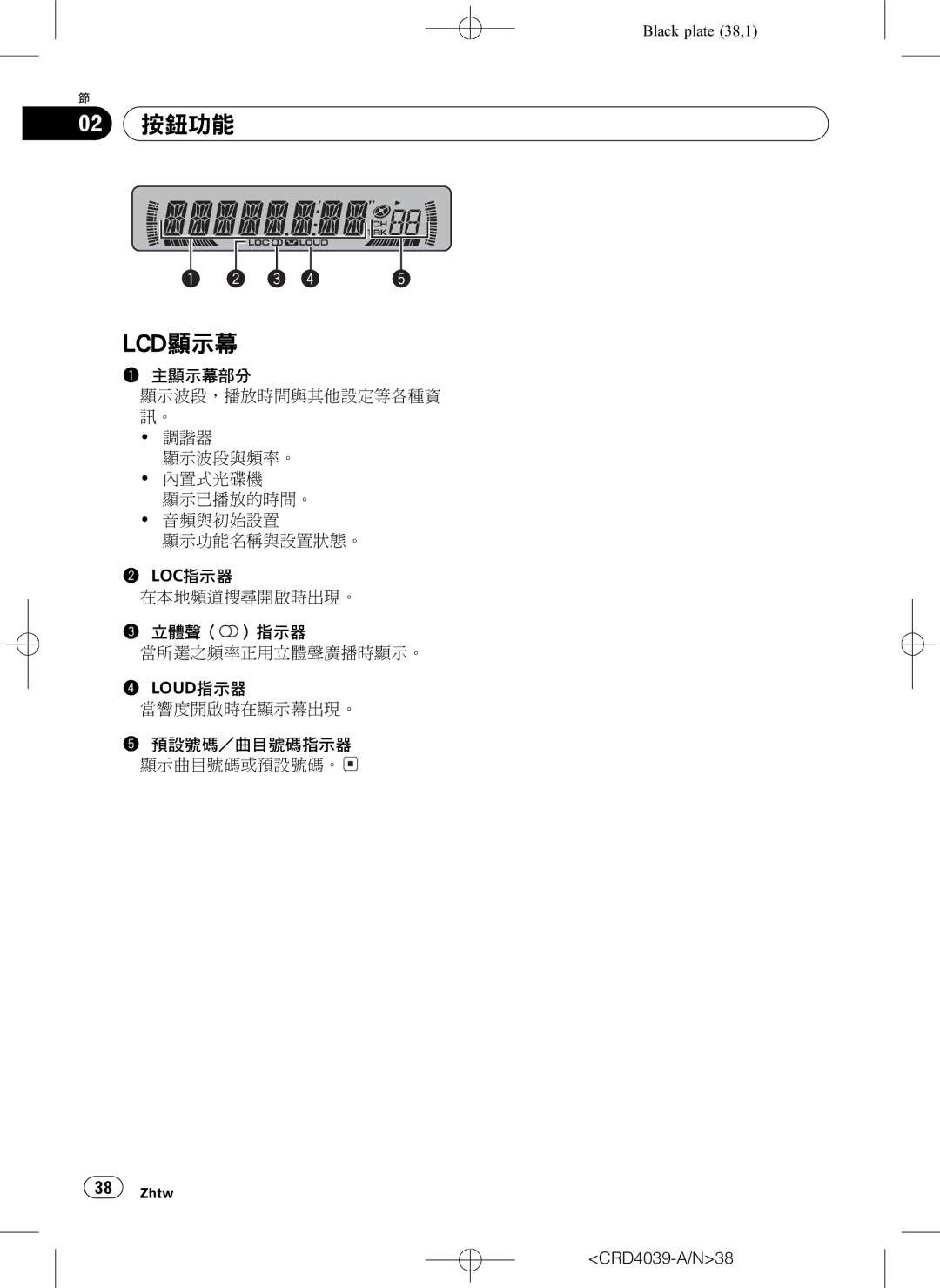 Pioneer DEH-1850 operation manual QI/6c 7B26 