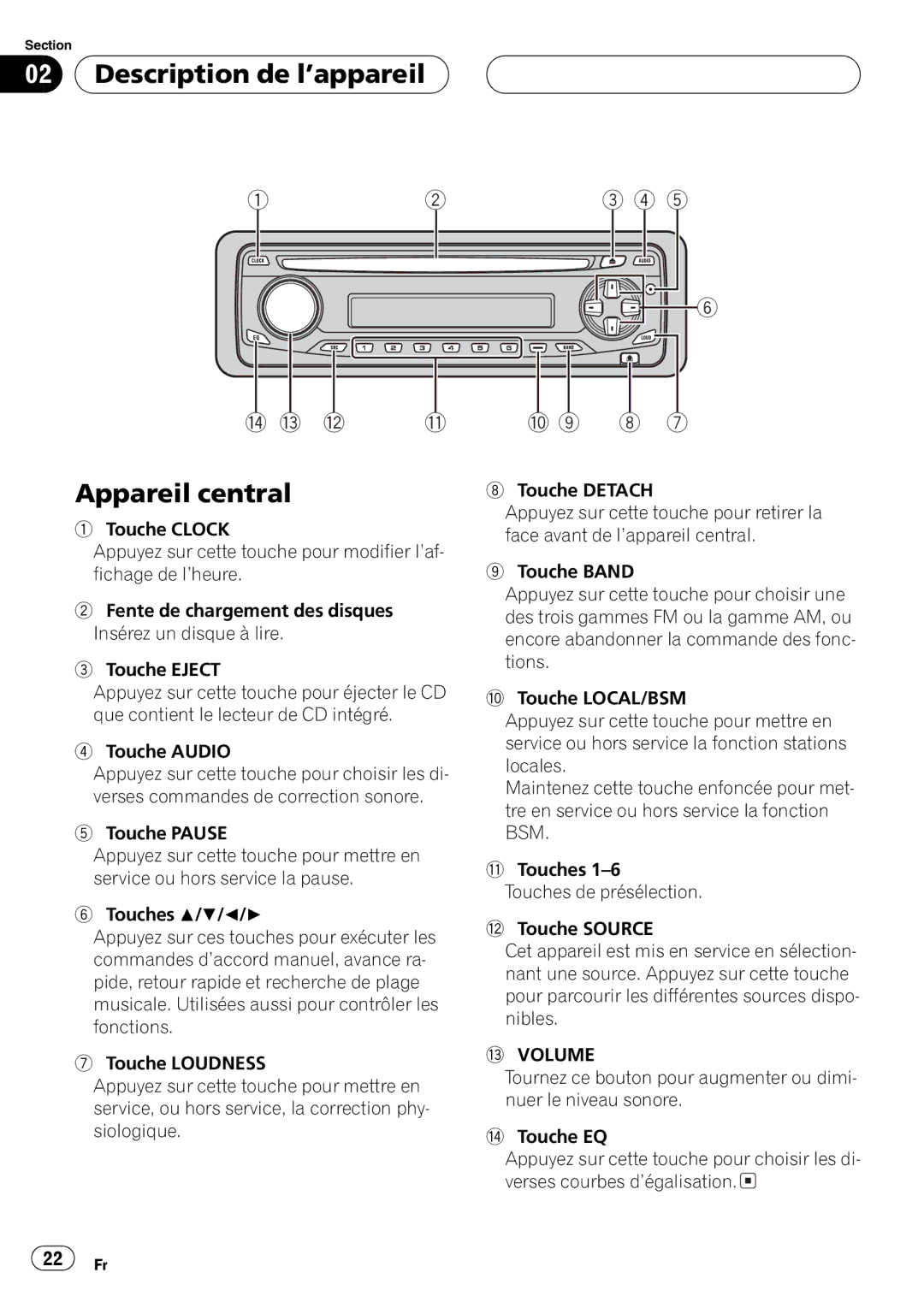 Pioneer DEH-2700 operation manual 