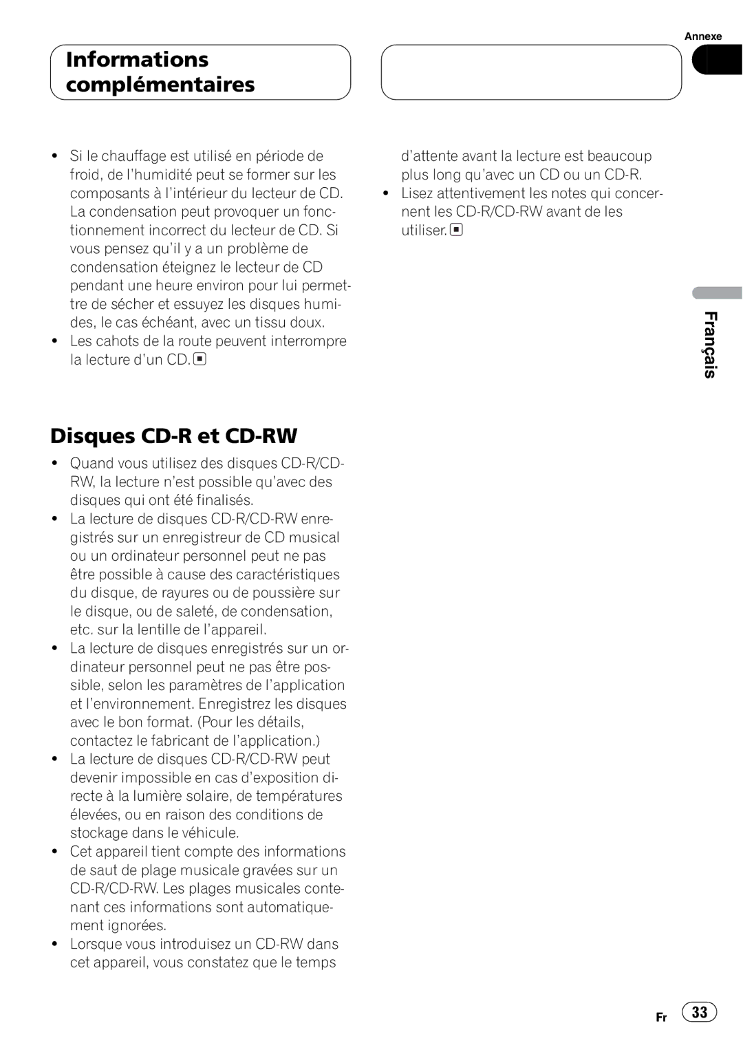 Pioneer DEH-2700 operation manual 