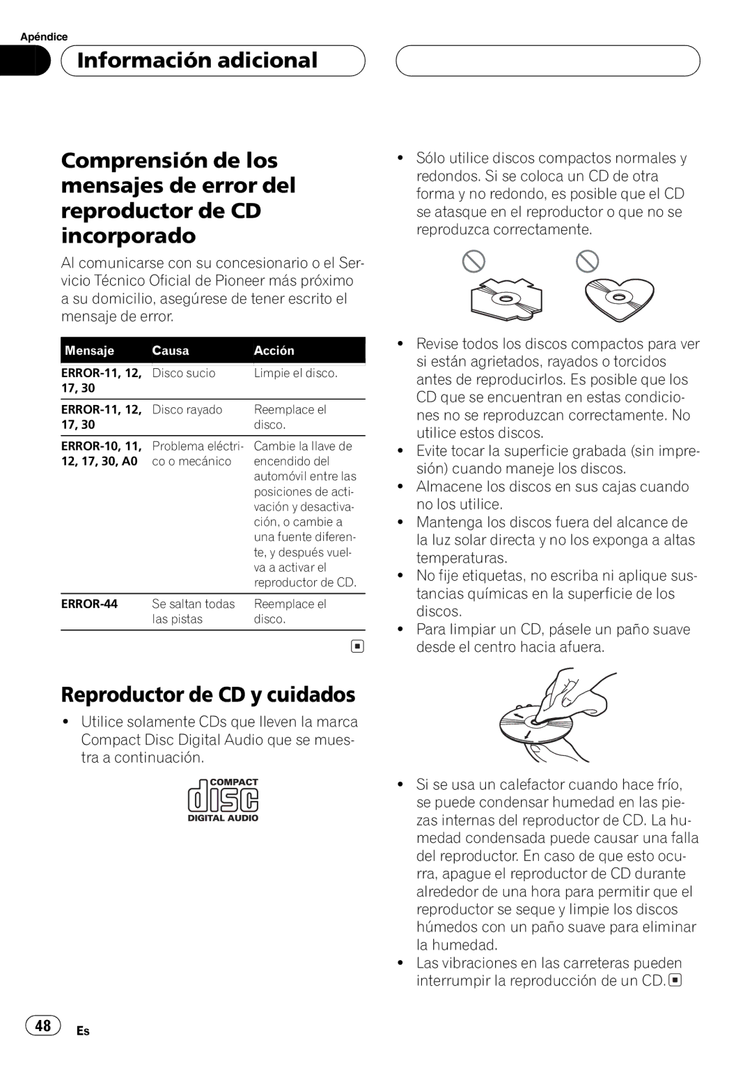 Pioneer DEH-2700 operation manual 