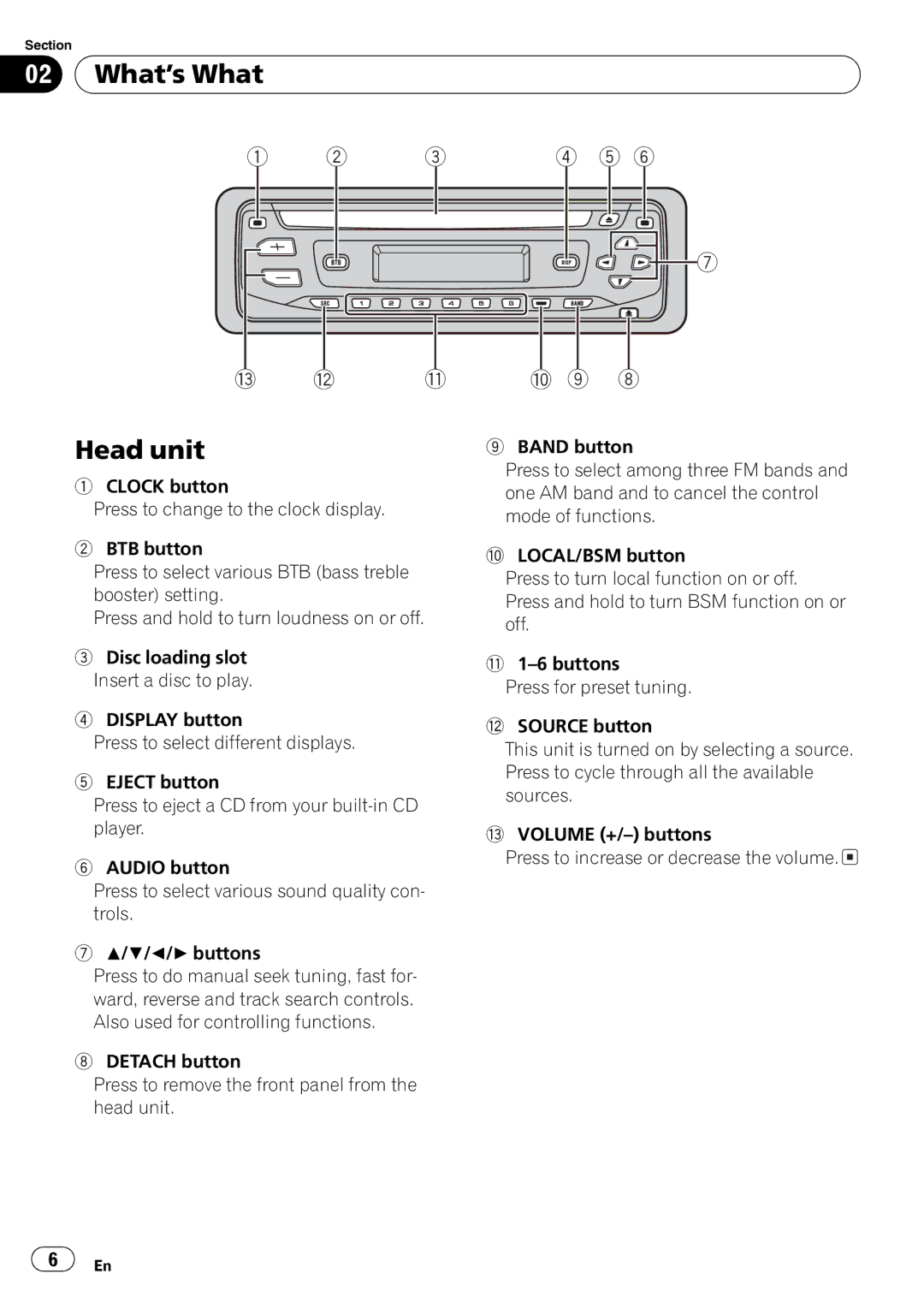 Pioneer DEH-27MP operation manual 