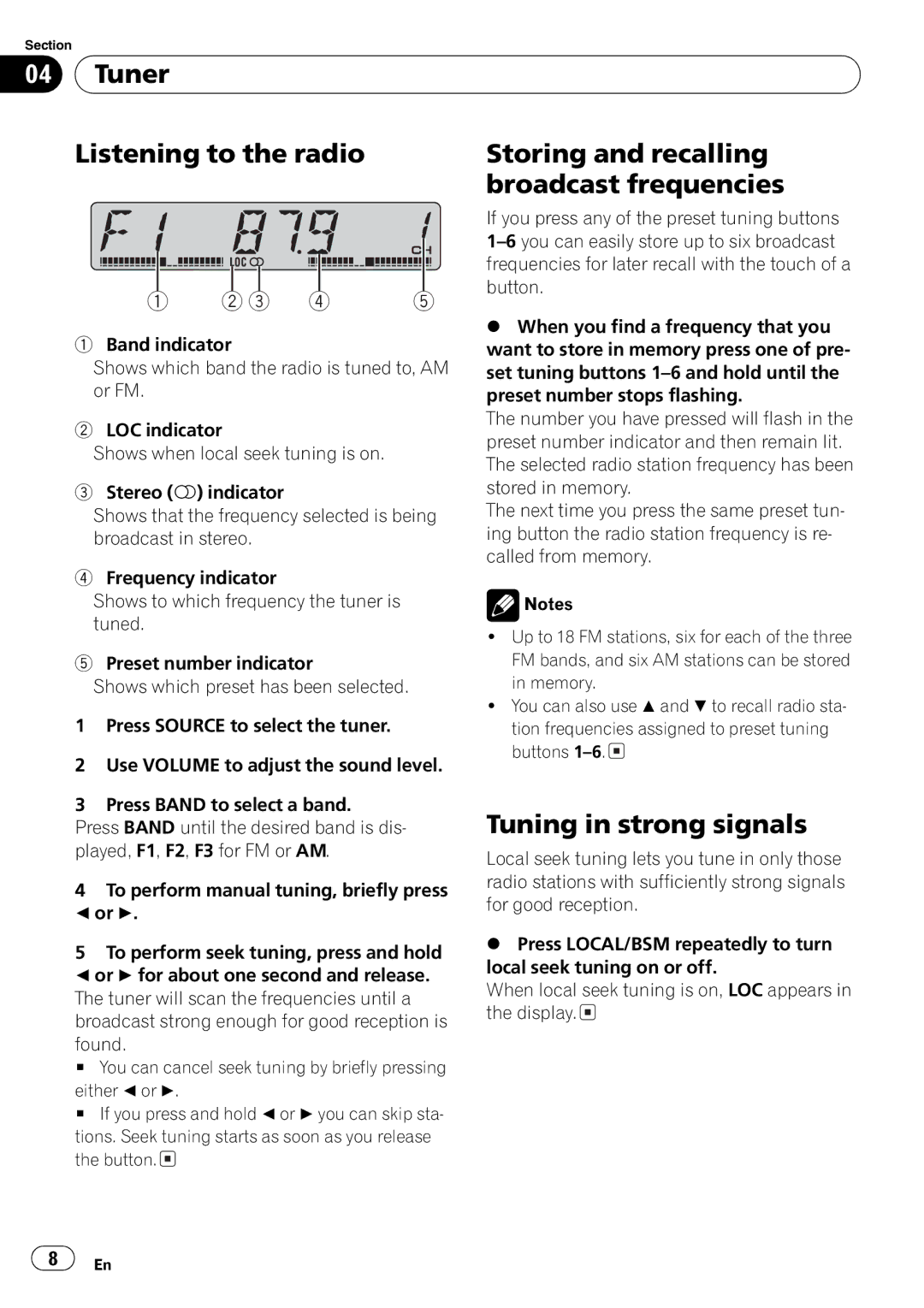 Pioneer DEH-27MP operation manual 