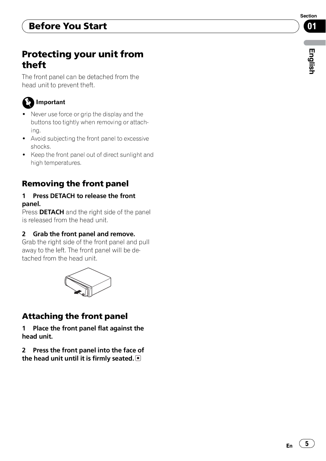 Pioneer DEH-2800MP operation manual 