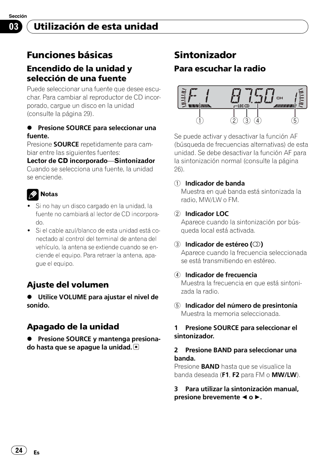 Pioneer DEH-2800MPB operation manual 