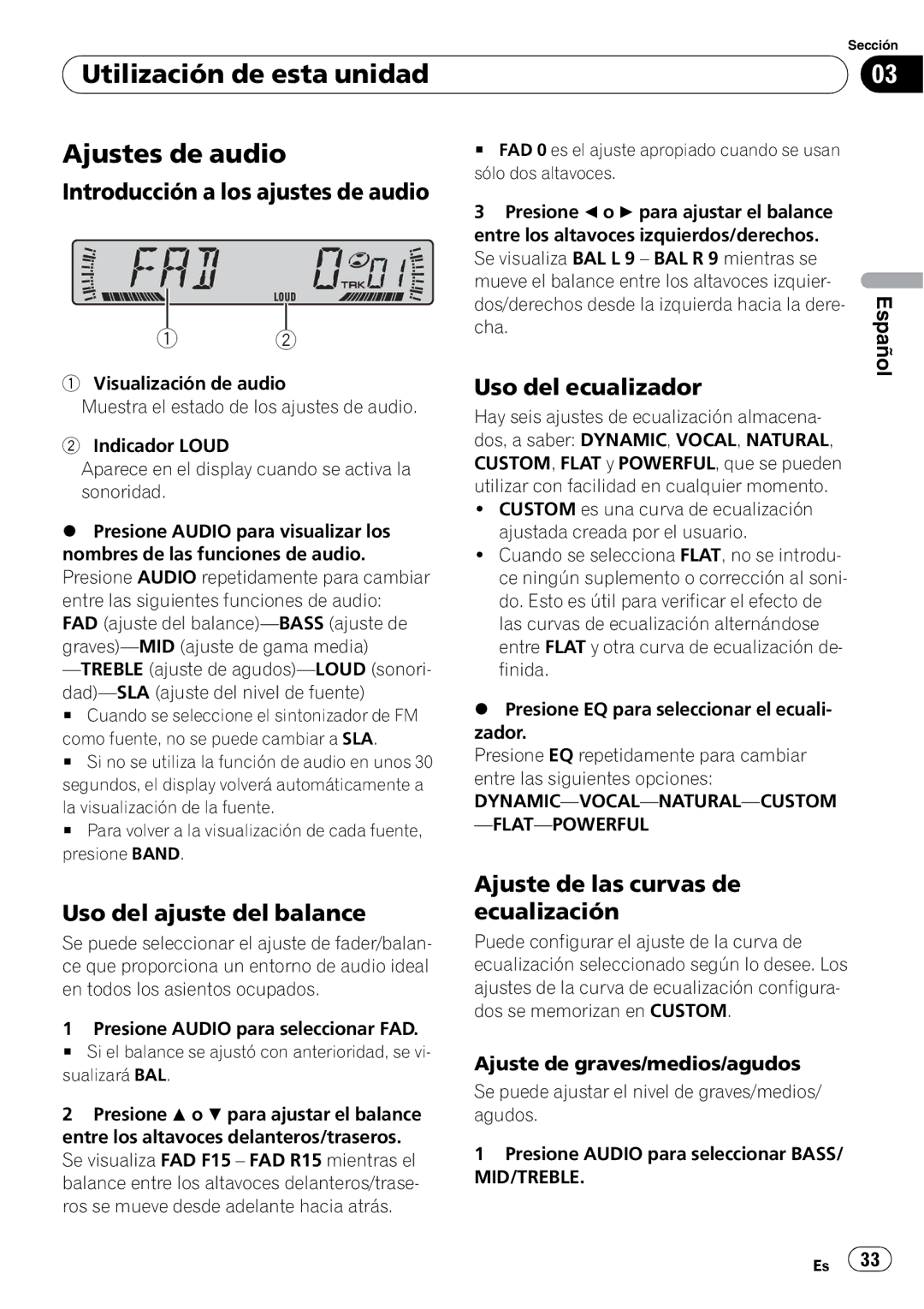 Pioneer DEH-2800MPB operation manual 