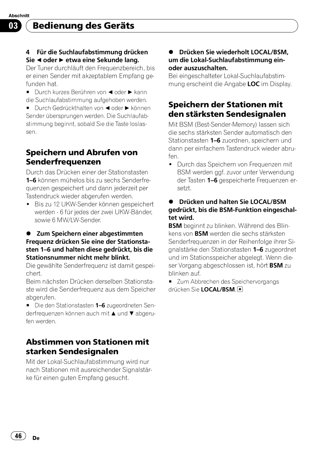 Pioneer DEH-2800MPB operation manual 