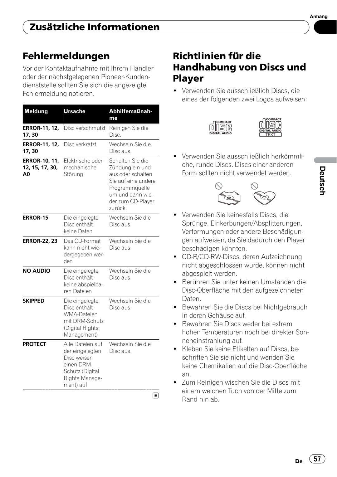 Pioneer DEH-2800MPB operation manual 