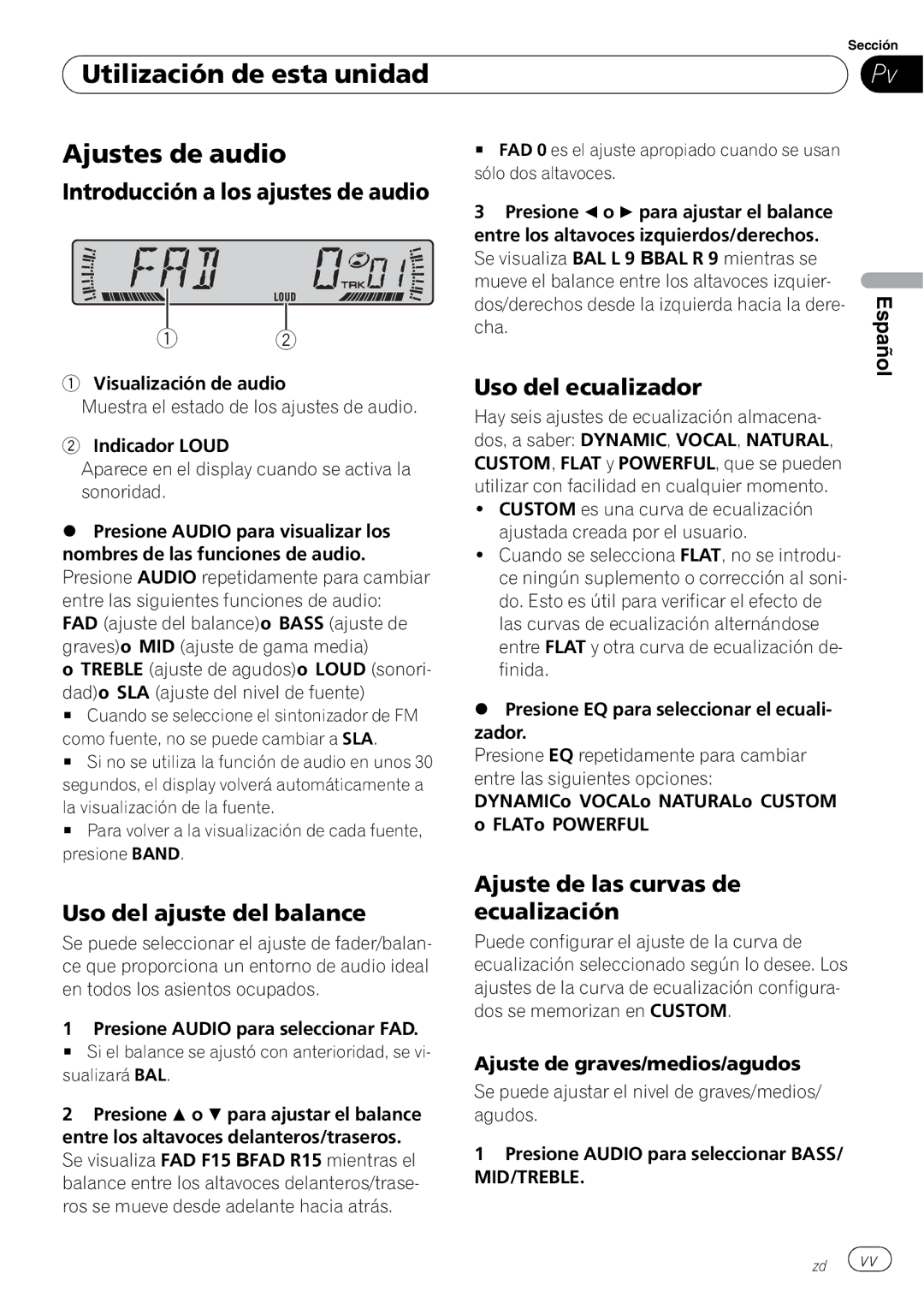 Pioneer DEH-2820MP operation manual 