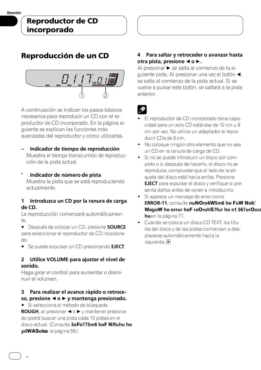 Pioneer DEH-30MP operation manual 