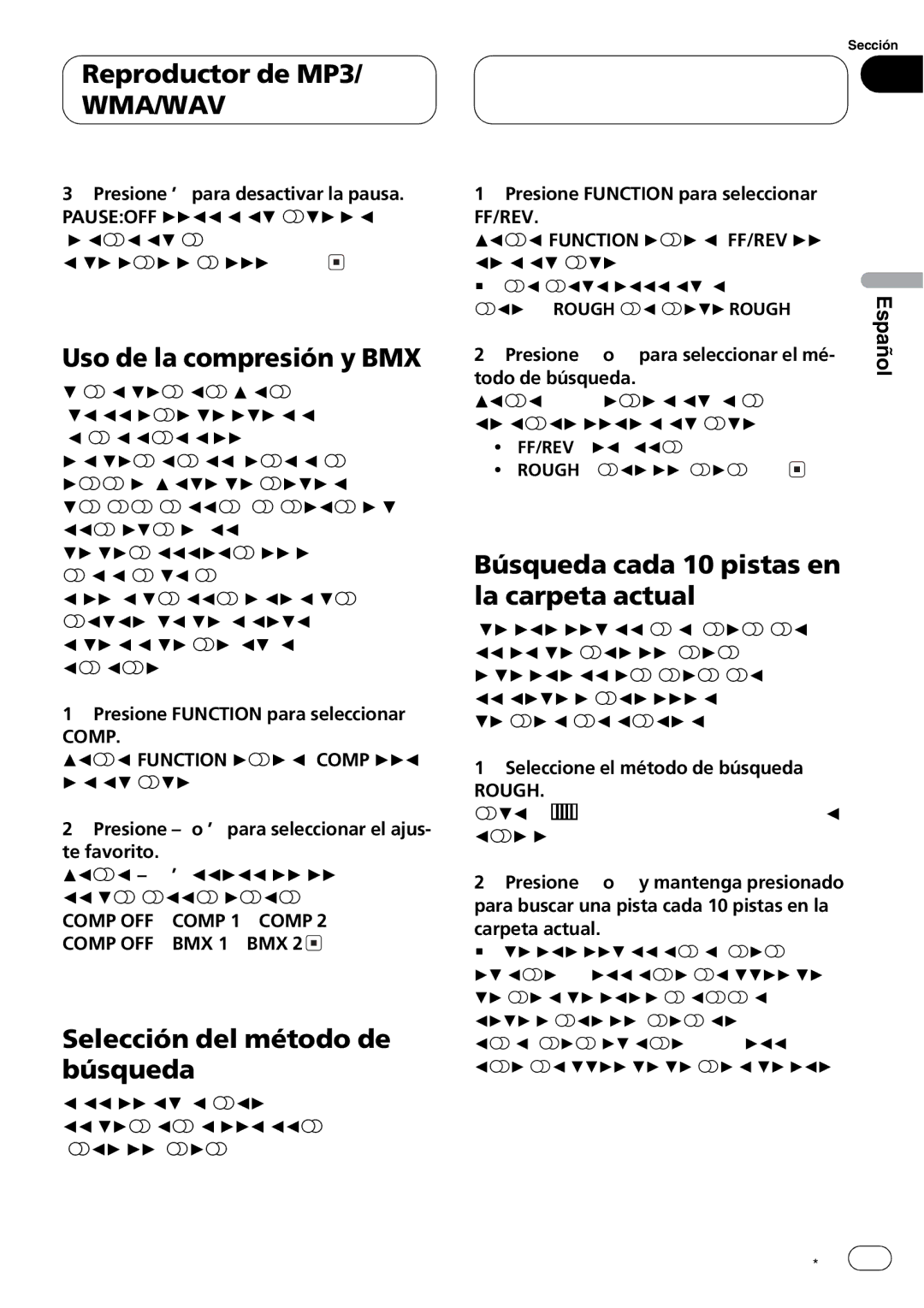 Pioneer DEH-30MP operation manual 