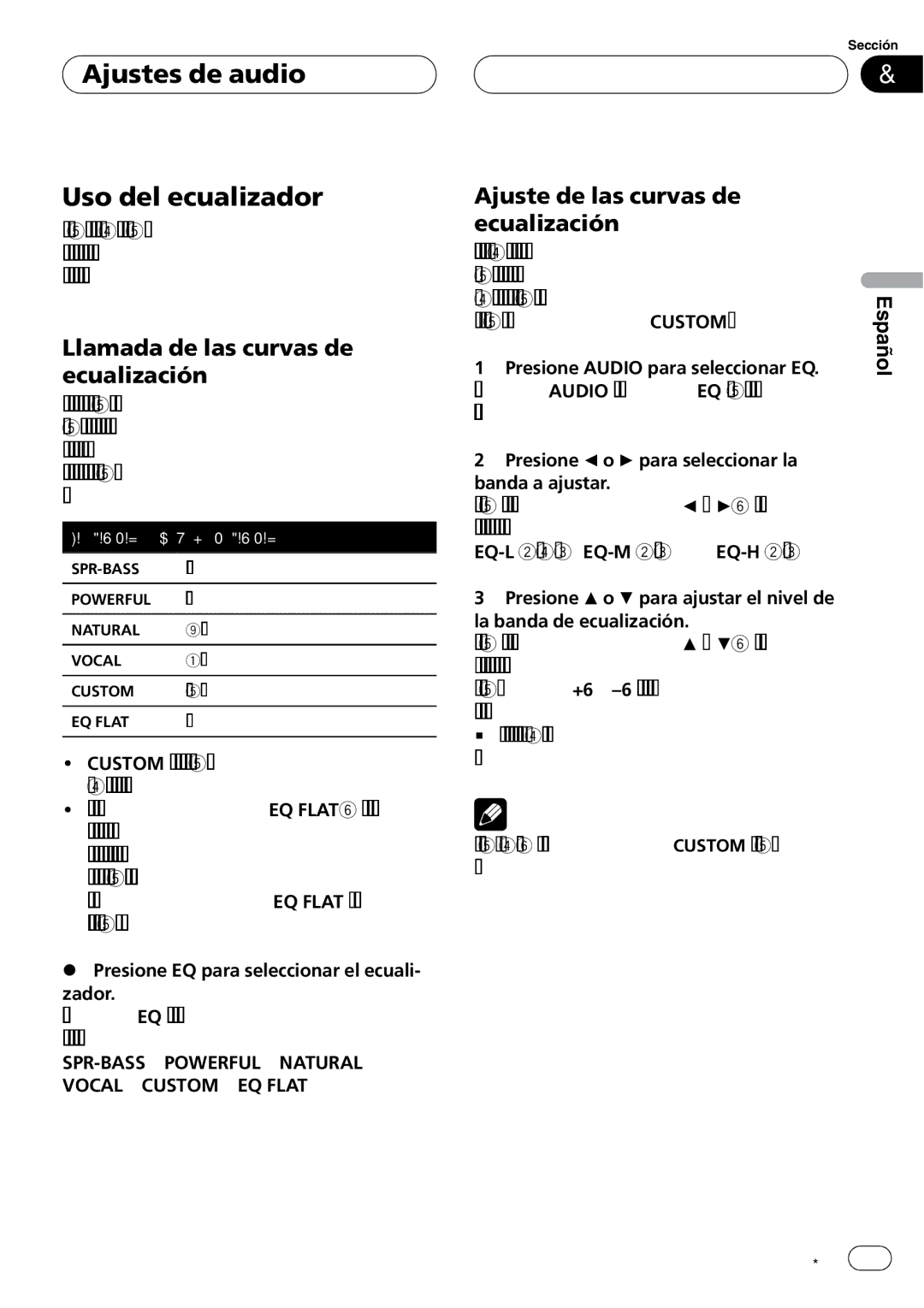 Pioneer DEH-30MP operation manual + + 