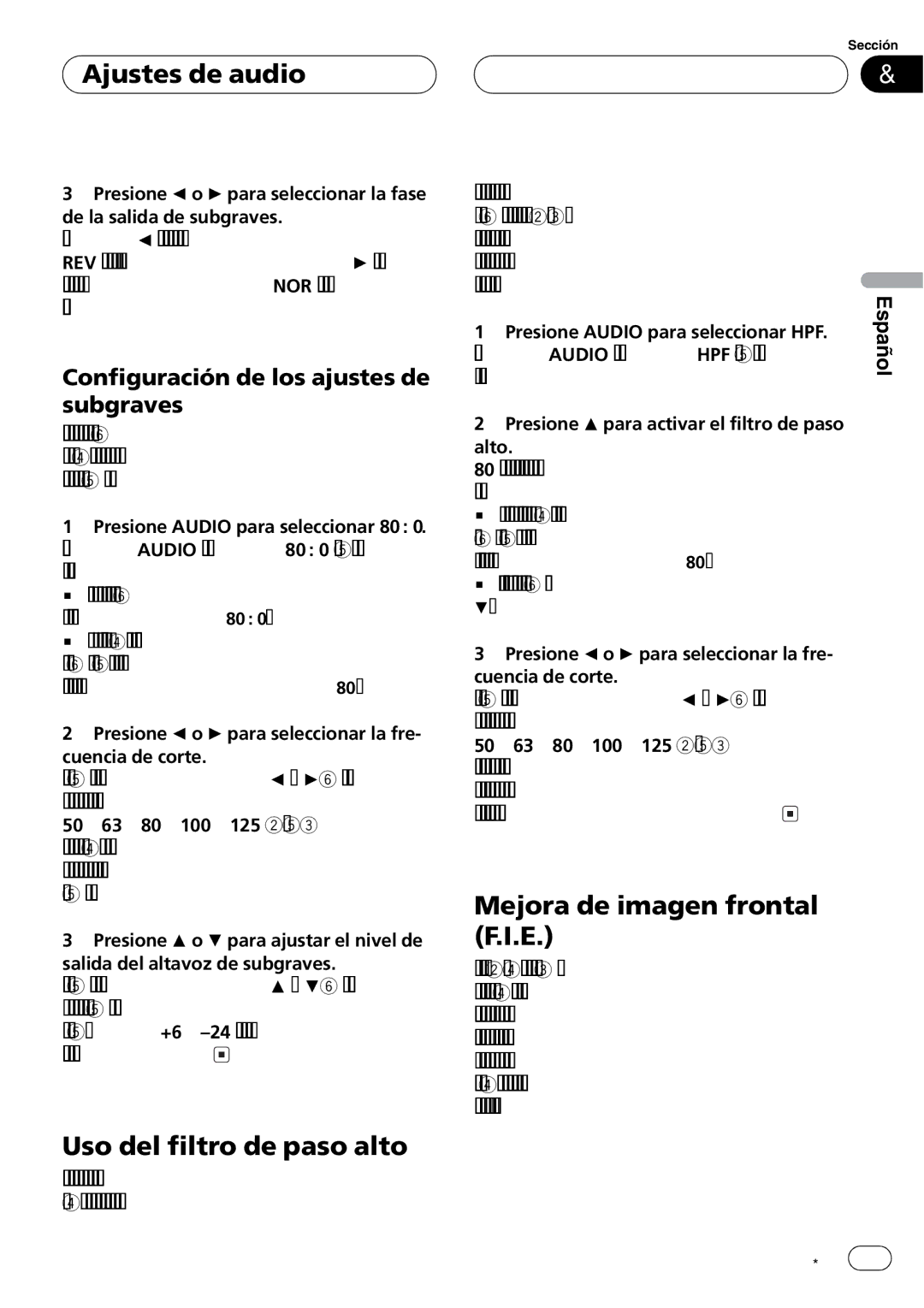 Pioneer DEH-30MP operation manual 