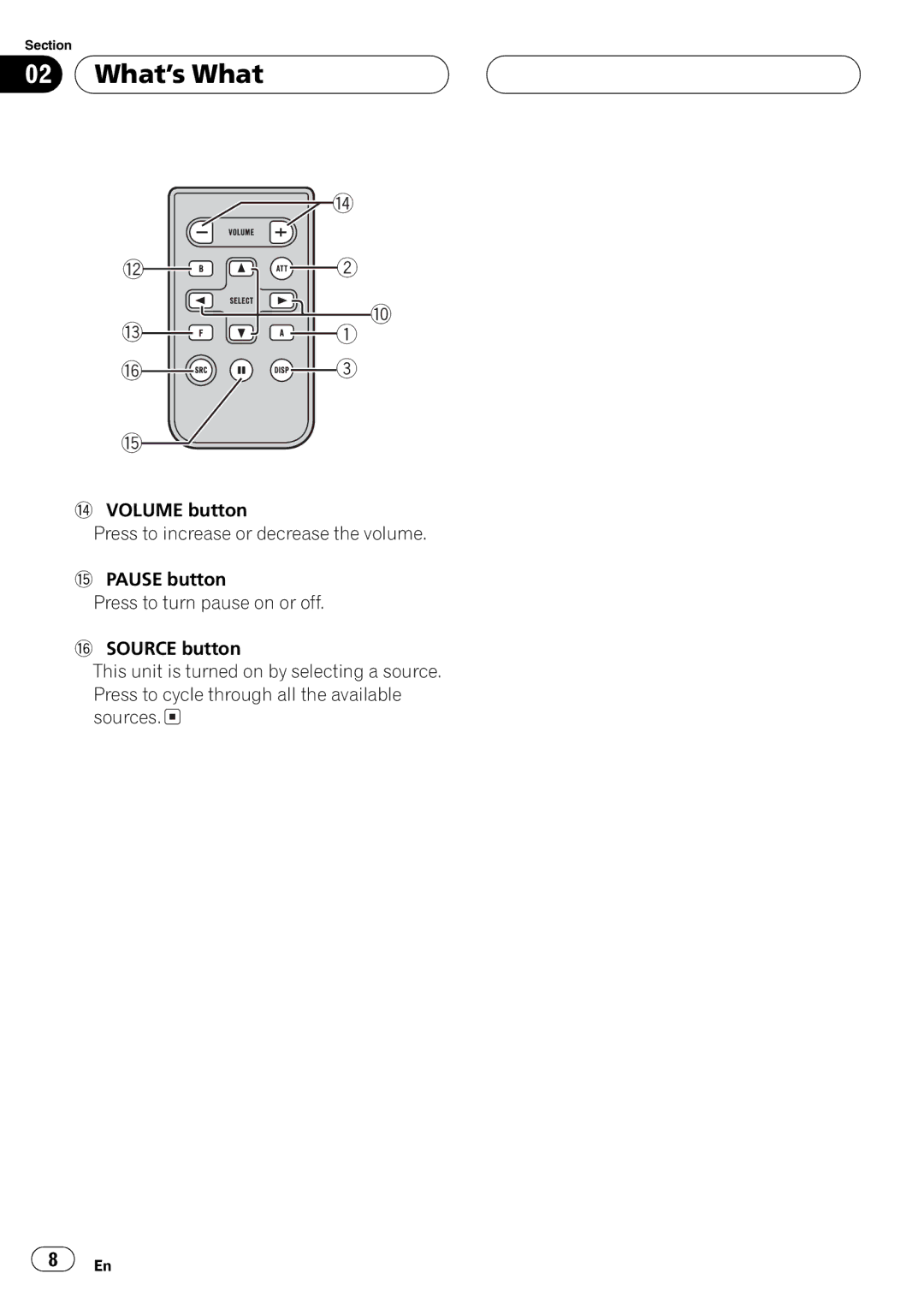 Pioneer DEH-30MP operation manual 