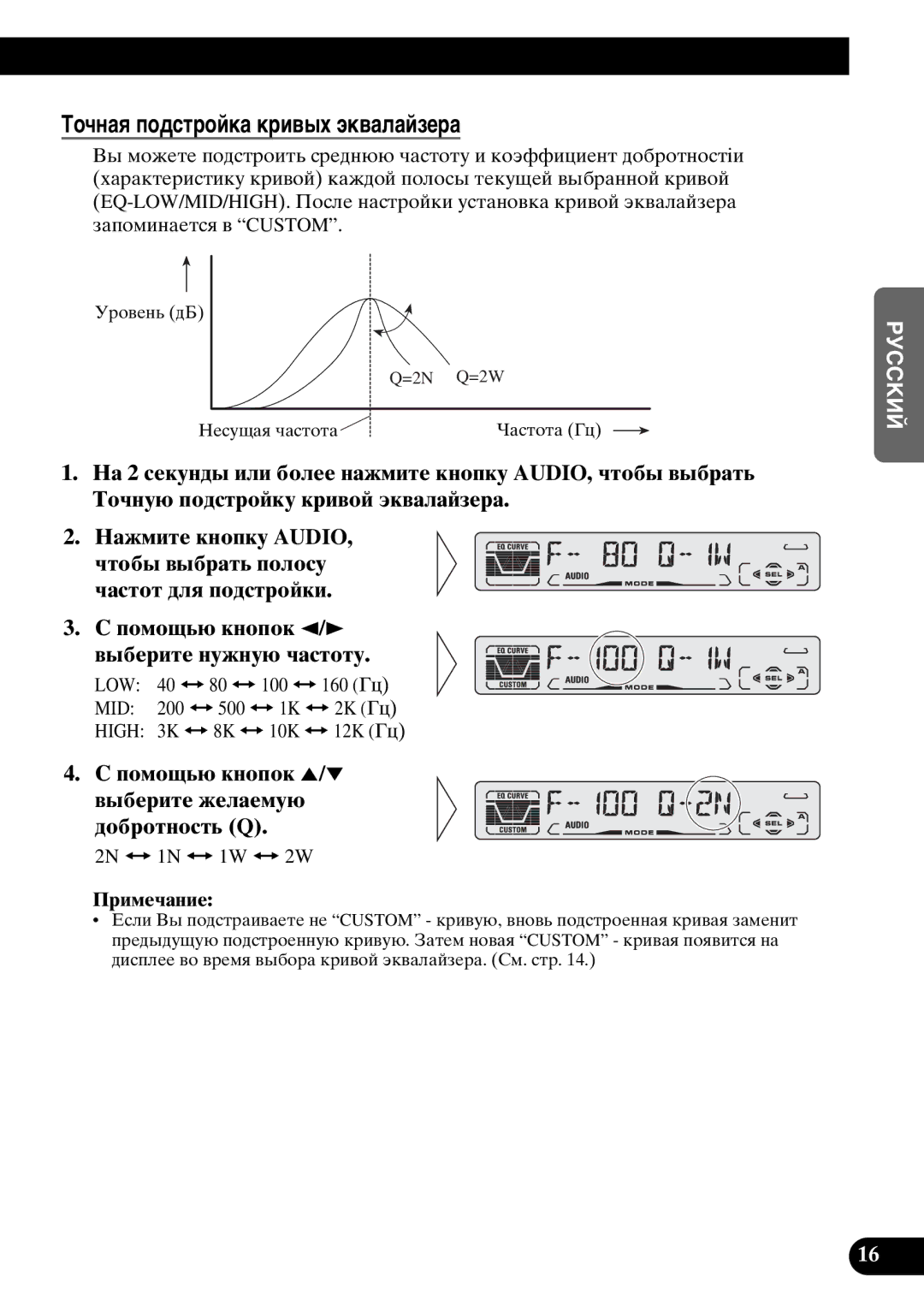 Pioneer DEH-3110 operation manual ÂÞçÝÐï ßÞÔáâàÞÙÚÐ ÚàØÒëå íÚÒÐÛÐÙ×ÕàÐ 