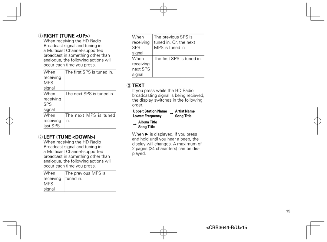 Pioneer DEH-8018ZT owner manual Text 