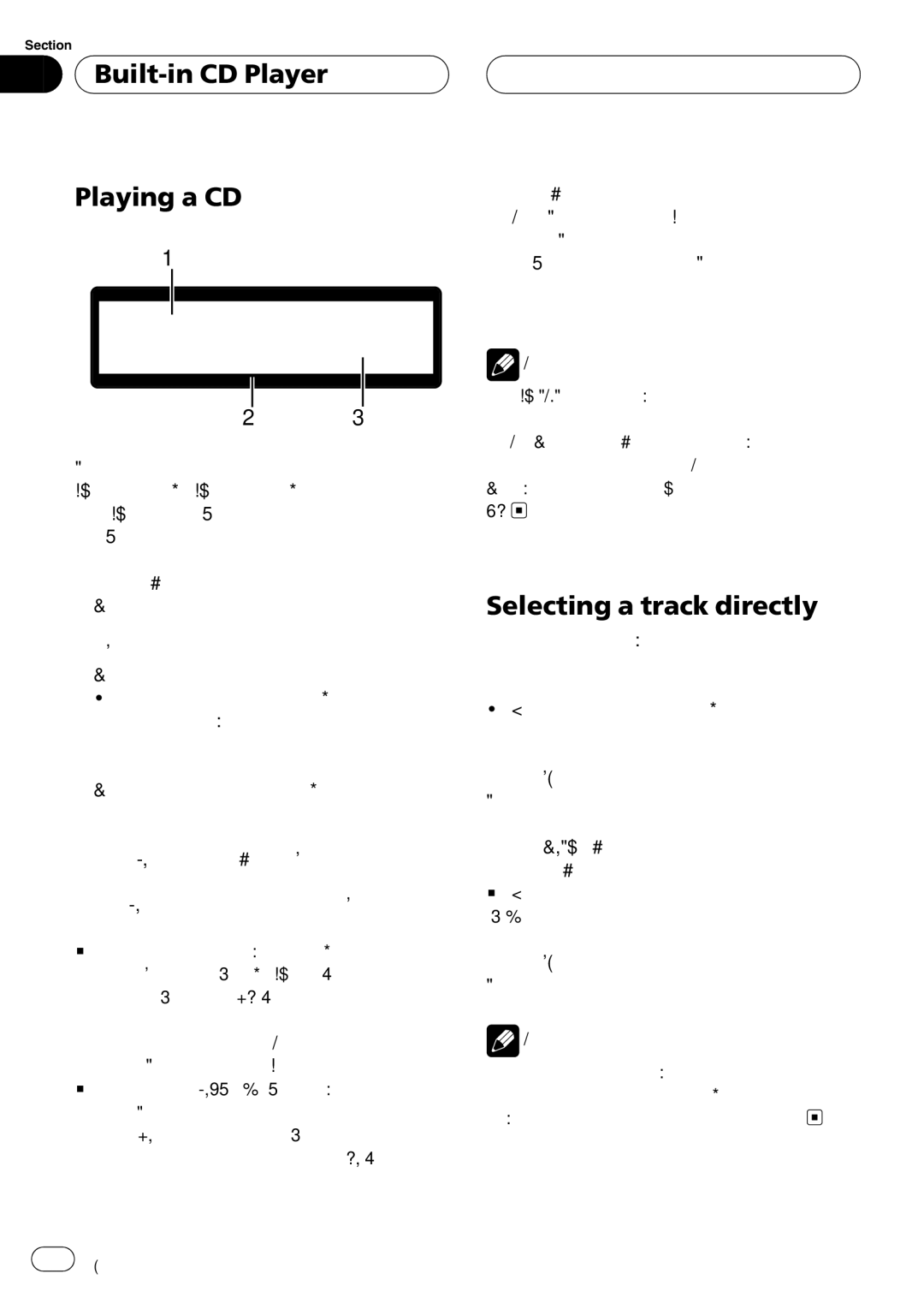 Pioneer DEH-P1Y operation manual 