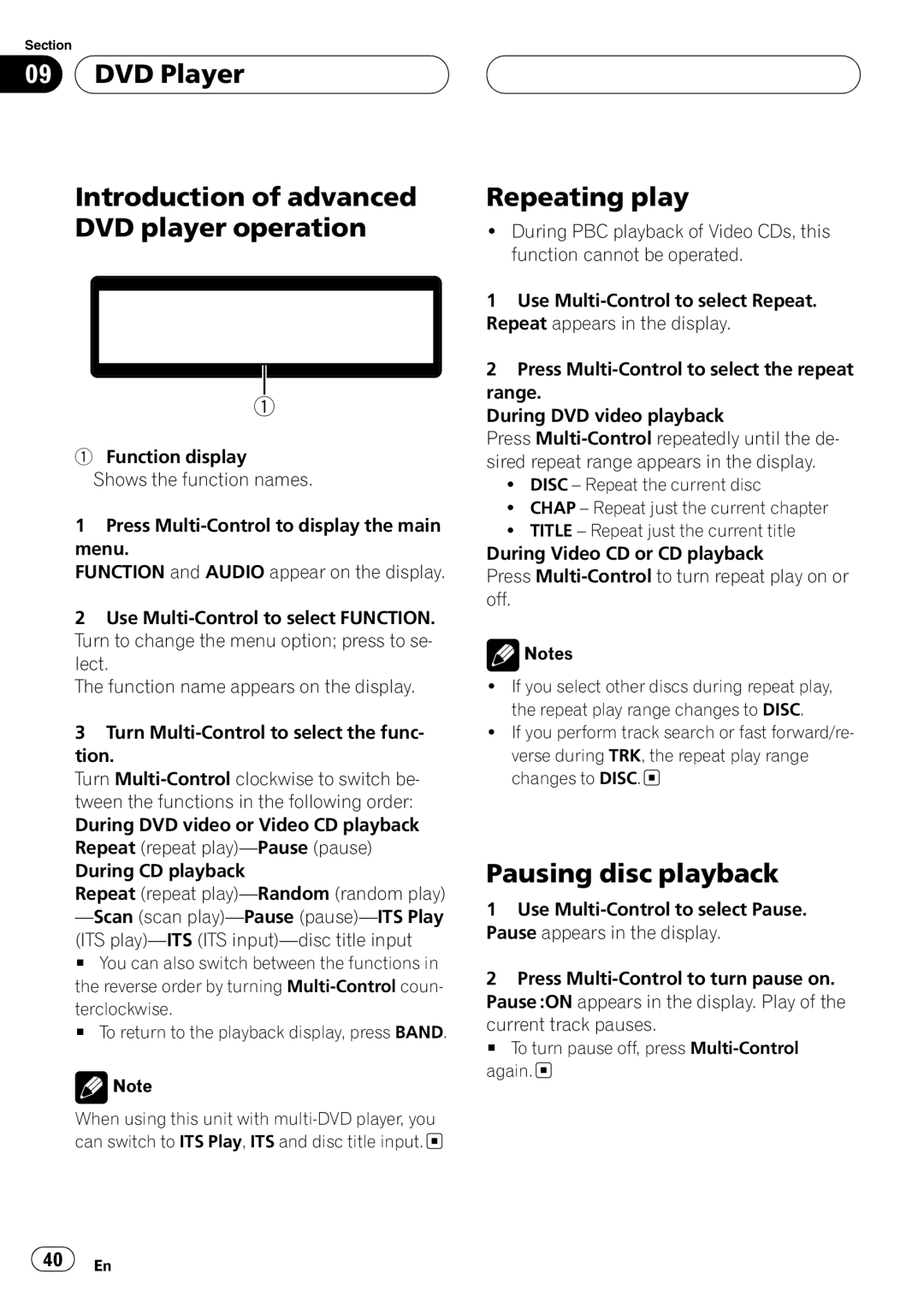 Pioneer DEH-P1Y operation manual 