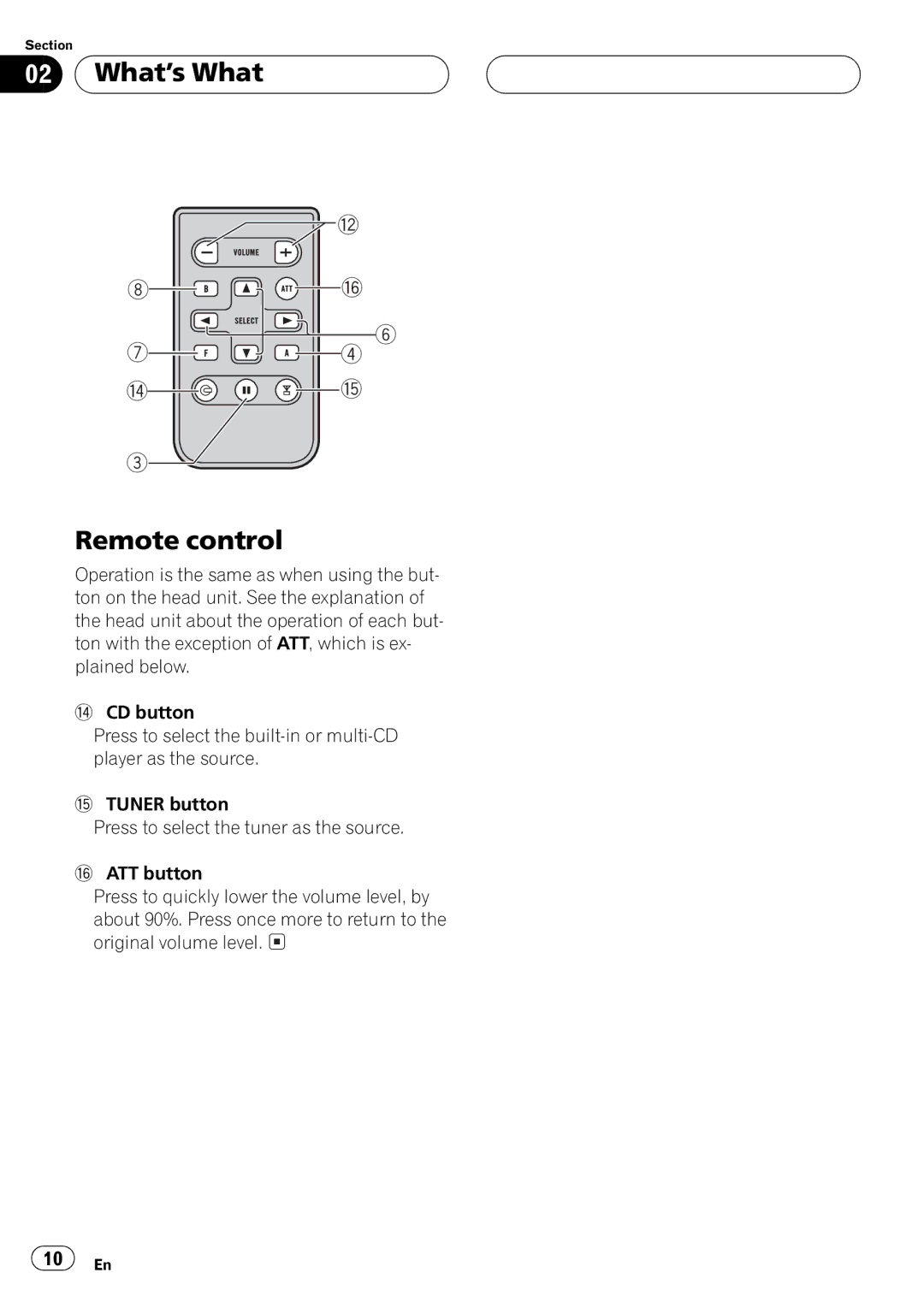 Pioneer DEH-P2500 operation manual 