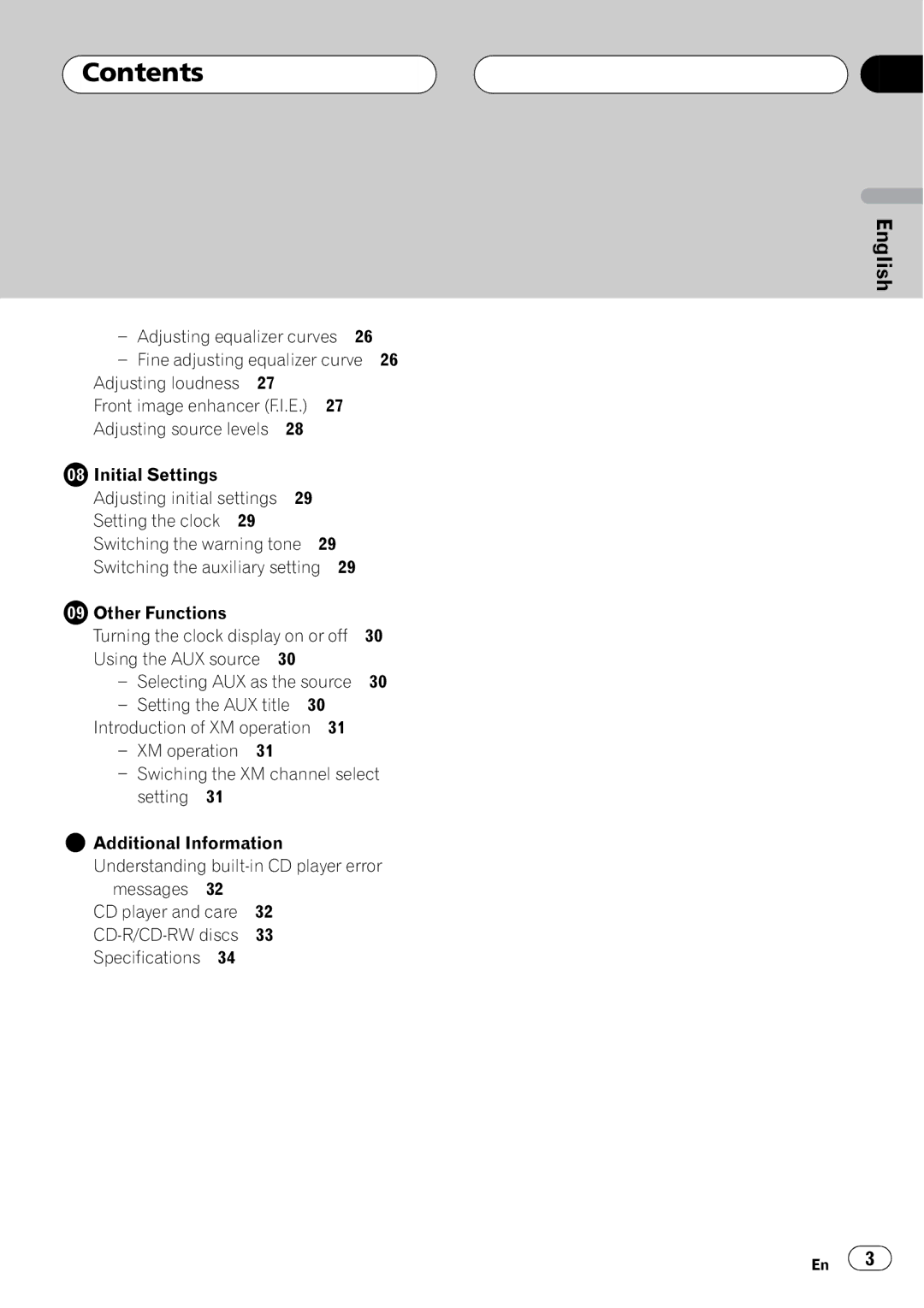 Pioneer DEH-P2500 operation manual 