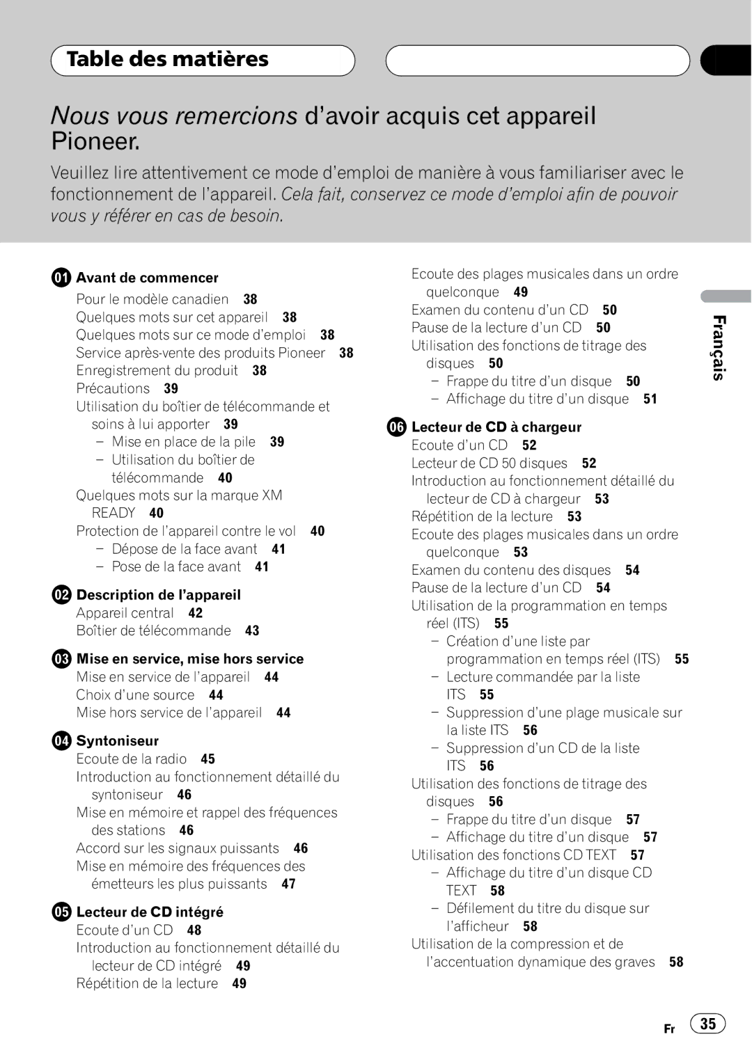 Pioneer DEH-P2500 operation manual 