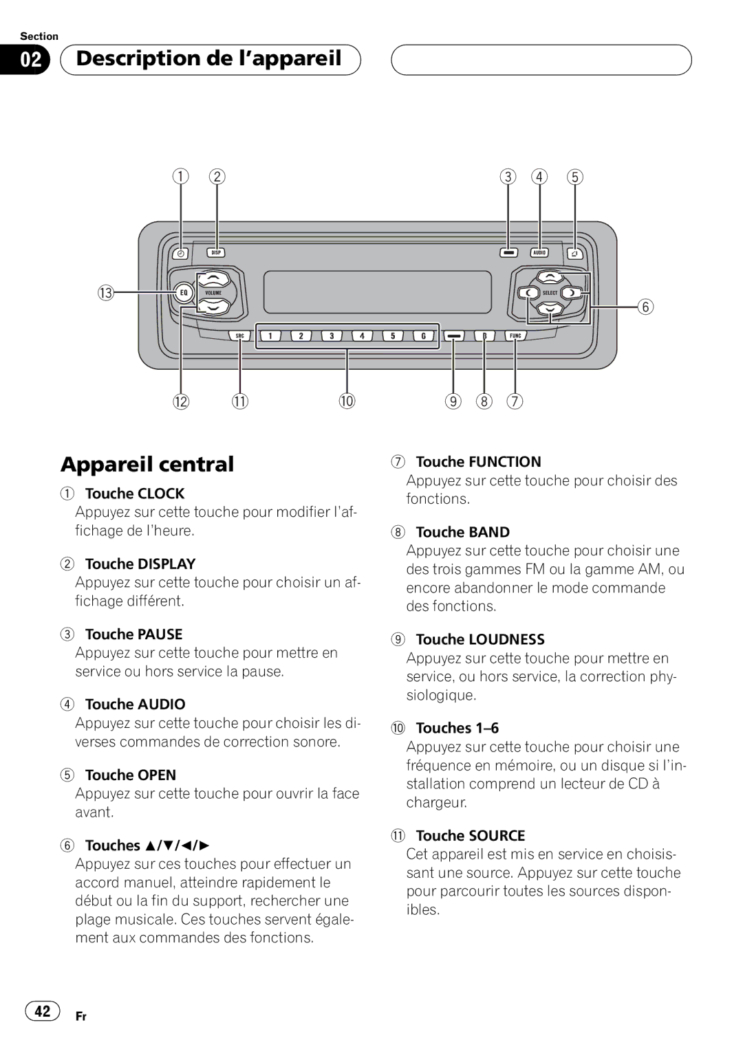 Pioneer DEH-P2500 operation manual 