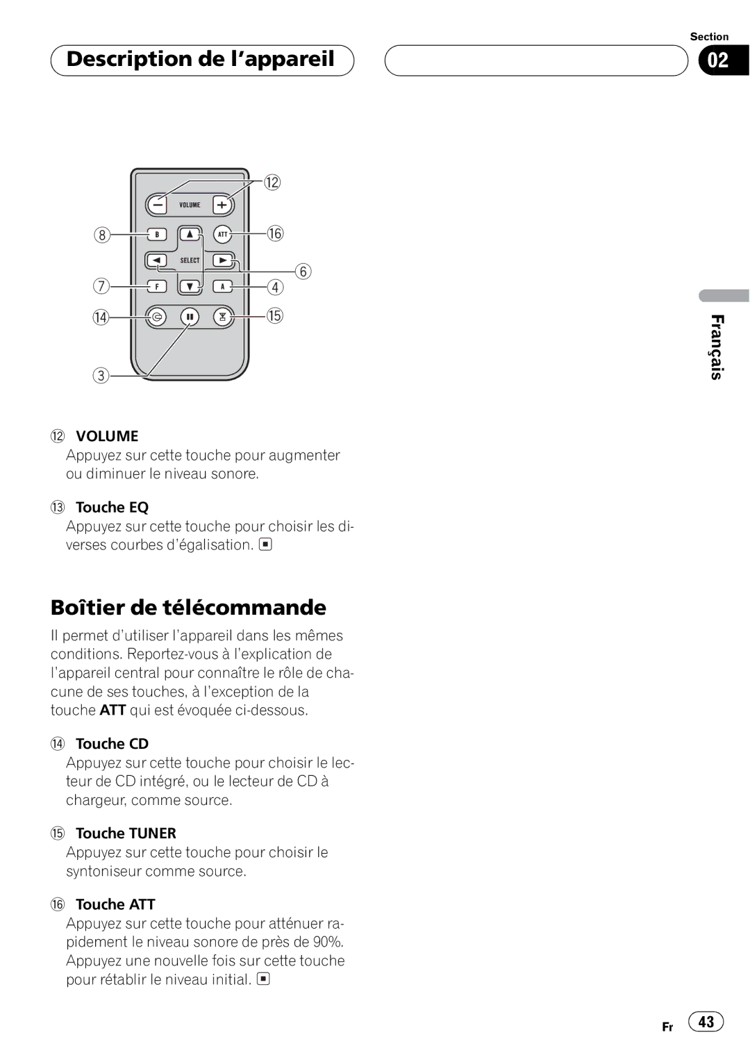 Pioneer DEH-P2500 operation manual 