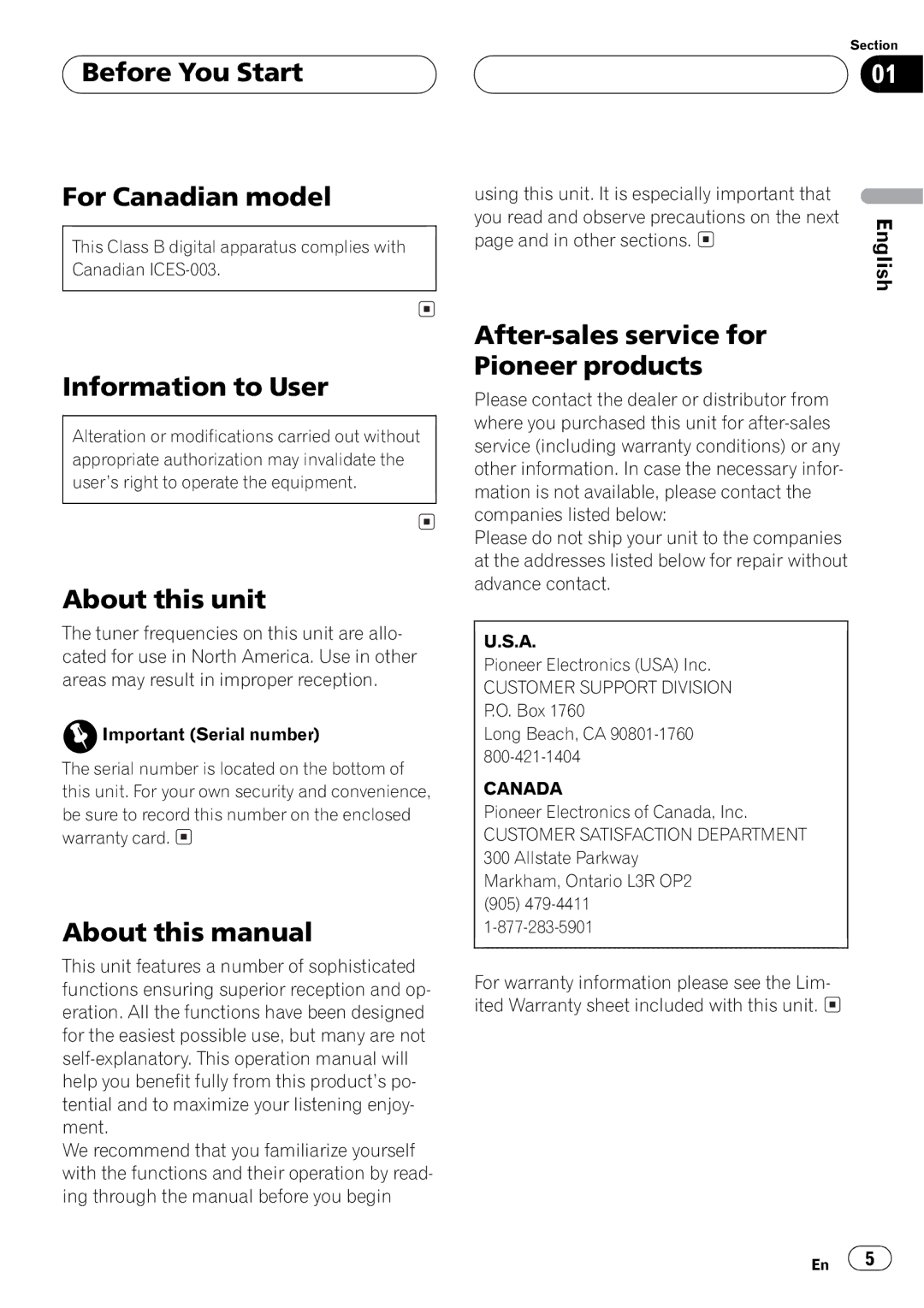 Pioneer DEH-P2500 operation manual 