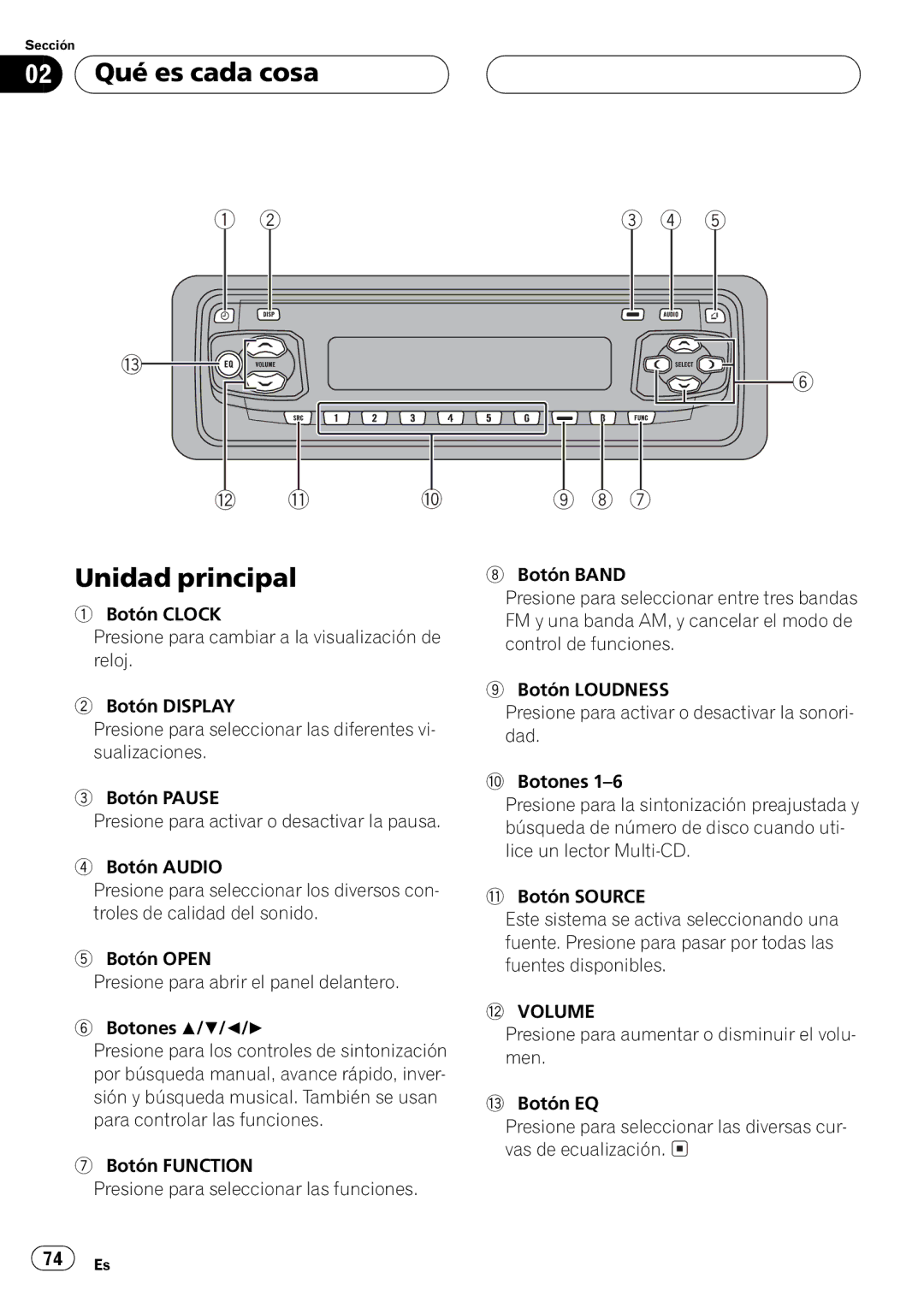 Pioneer DEH-P2500 operation manual 