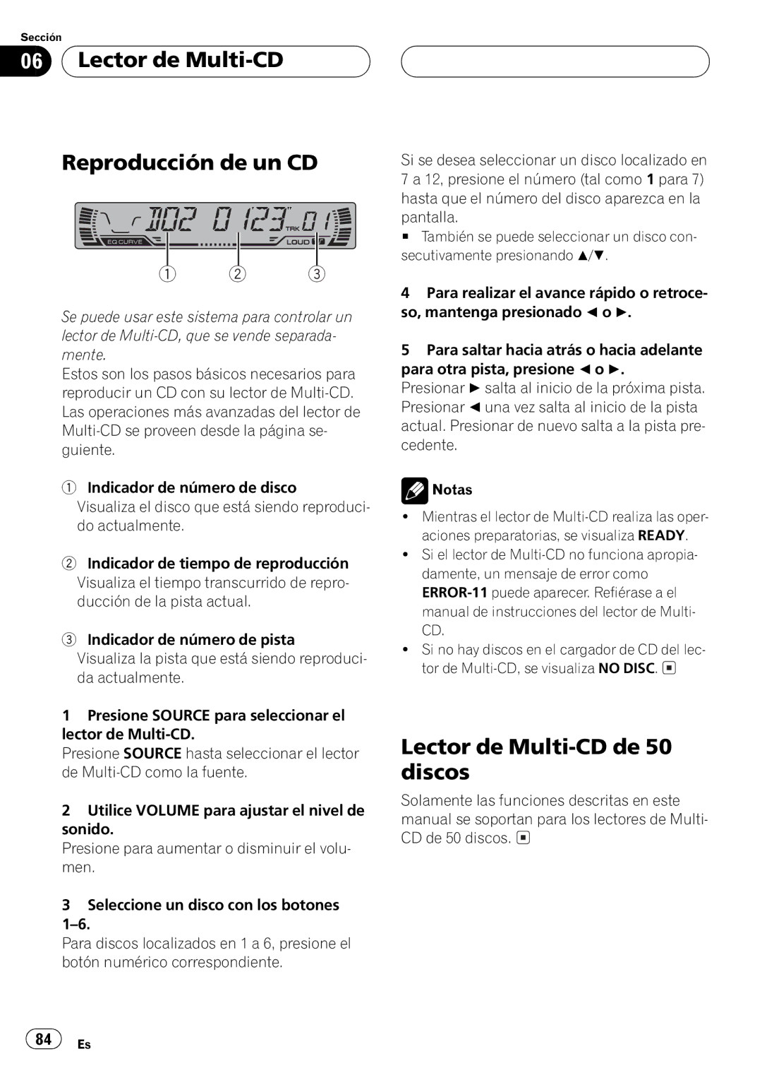 Pioneer DEH-P2500 operation manual 