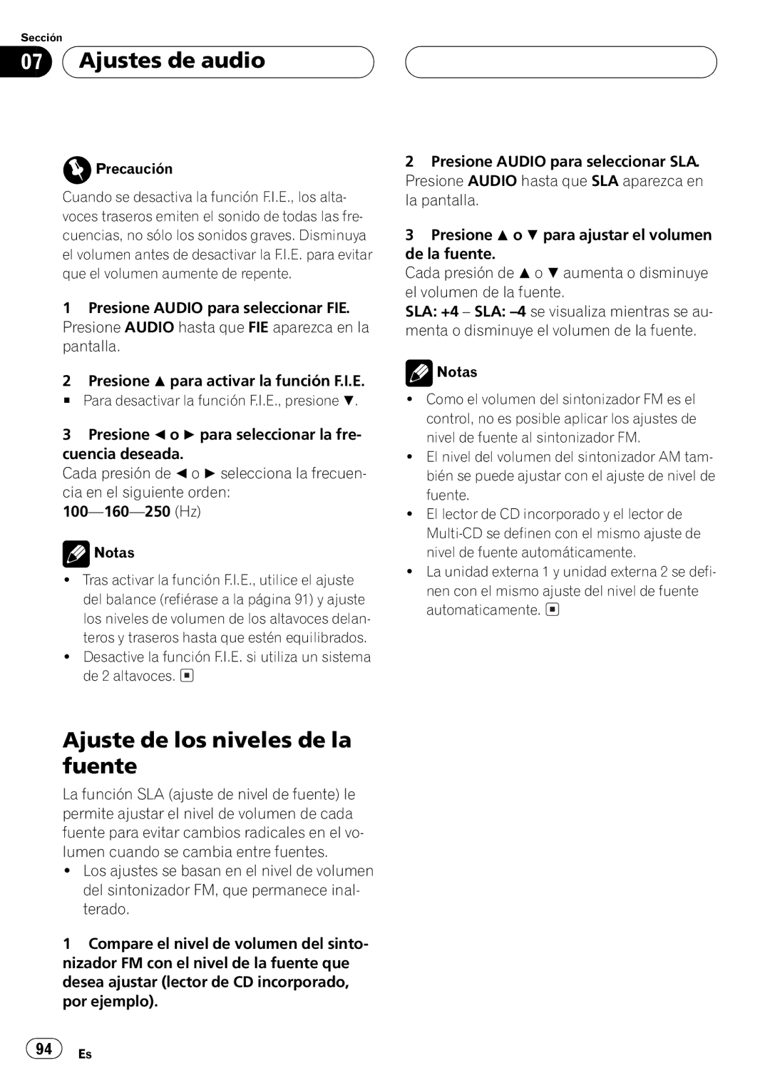 Pioneer DEH-P2500 operation manual 