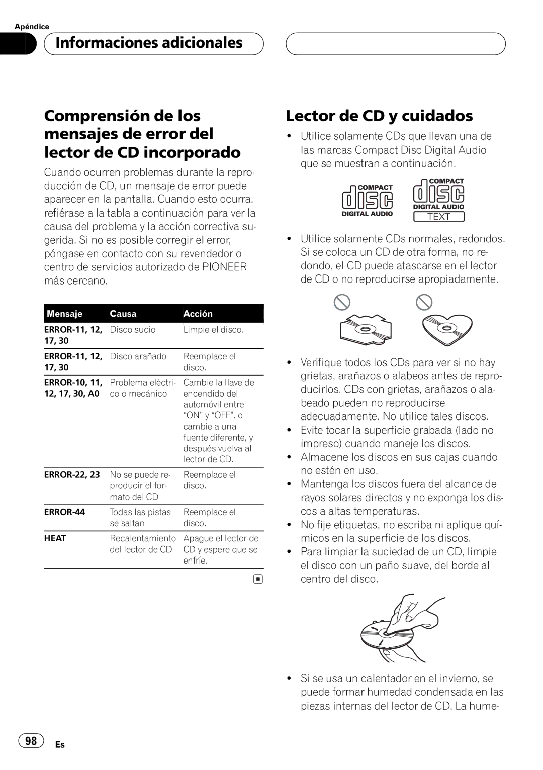 Pioneer DEH-P2500 operation manual 