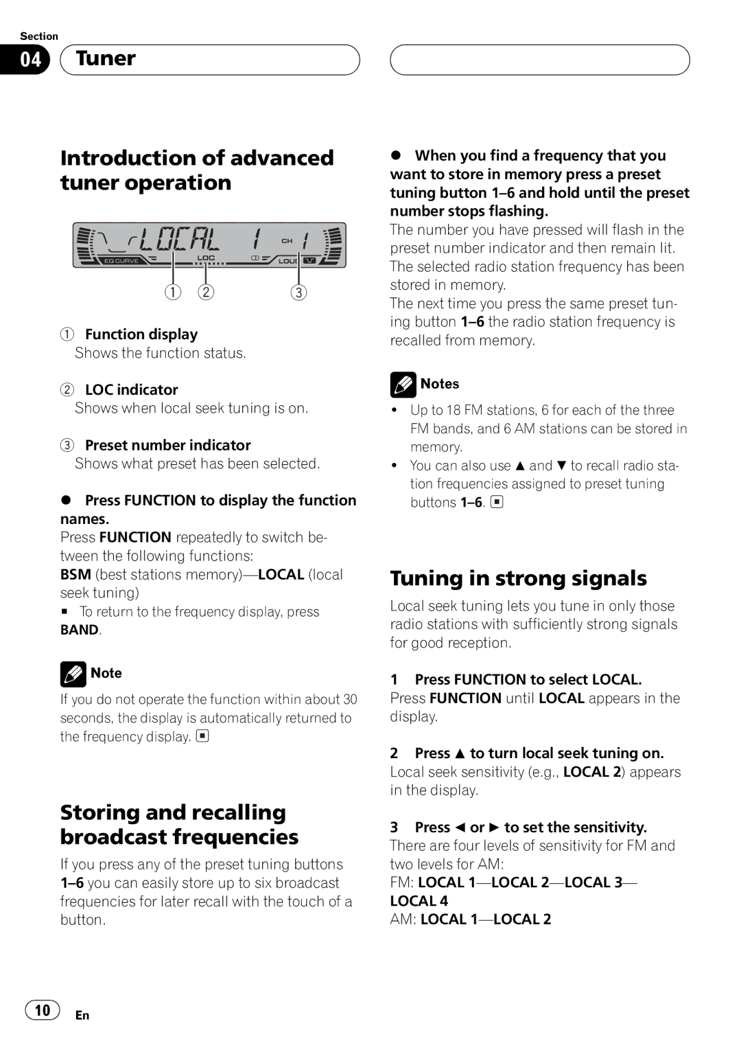 Pioneer DEH-P2550 operation manual 