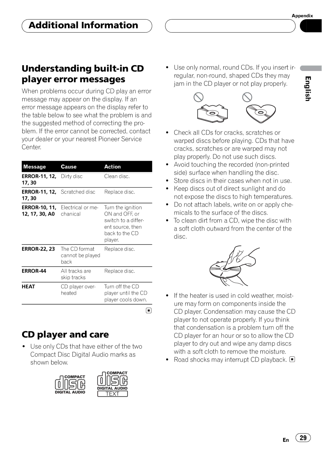 Pioneer DEH-P2550 operation manual 