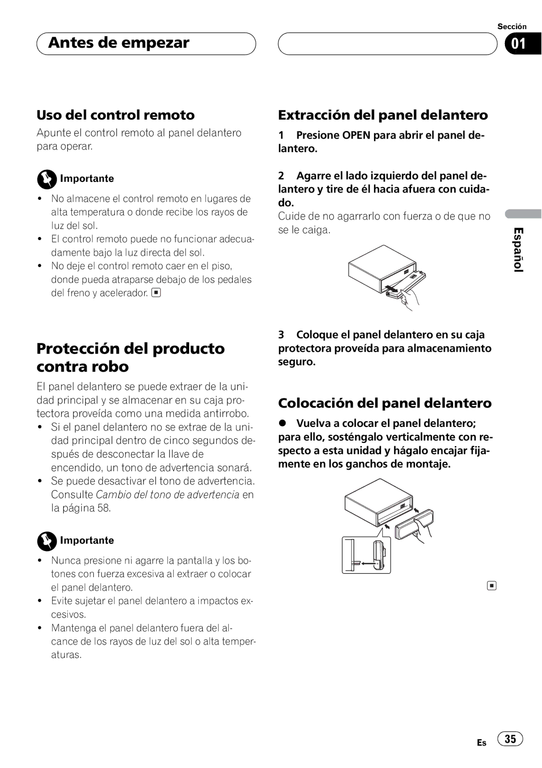 Pioneer DEH-P2550 operation manual 