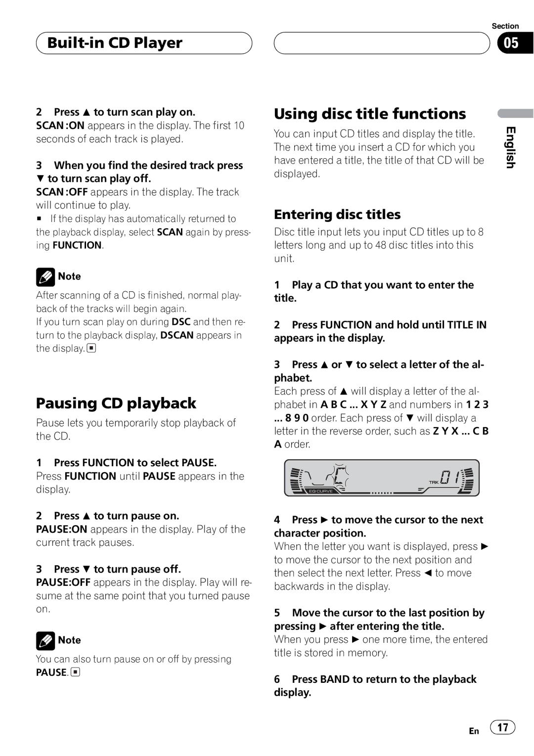 Pioneer DEH-P2600 operation manual 