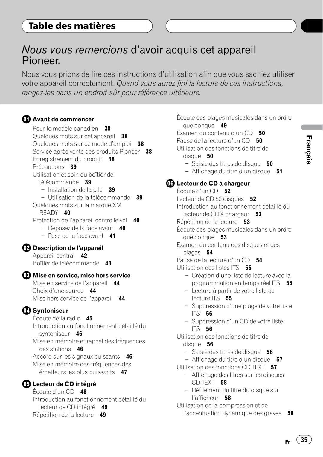 Pioneer DEH-P2600 operation manual 