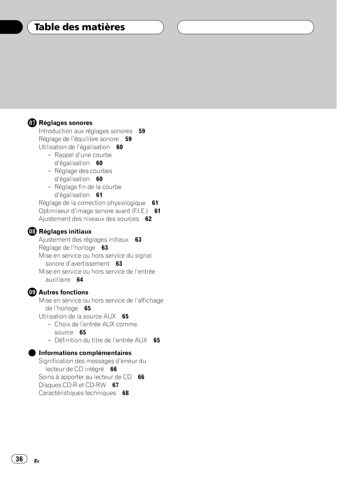 Pioneer DEH-P2600 operation manual 