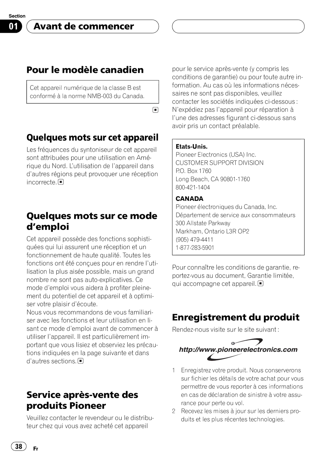 Pioneer DEH-P2600 operation manual 