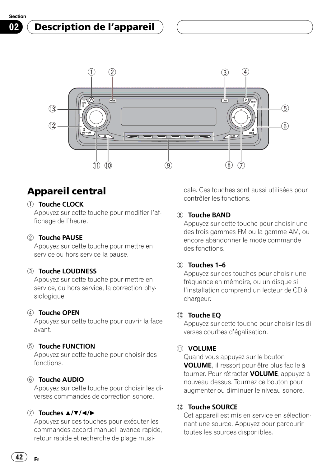 Pioneer DEH-P2600 operation manual 