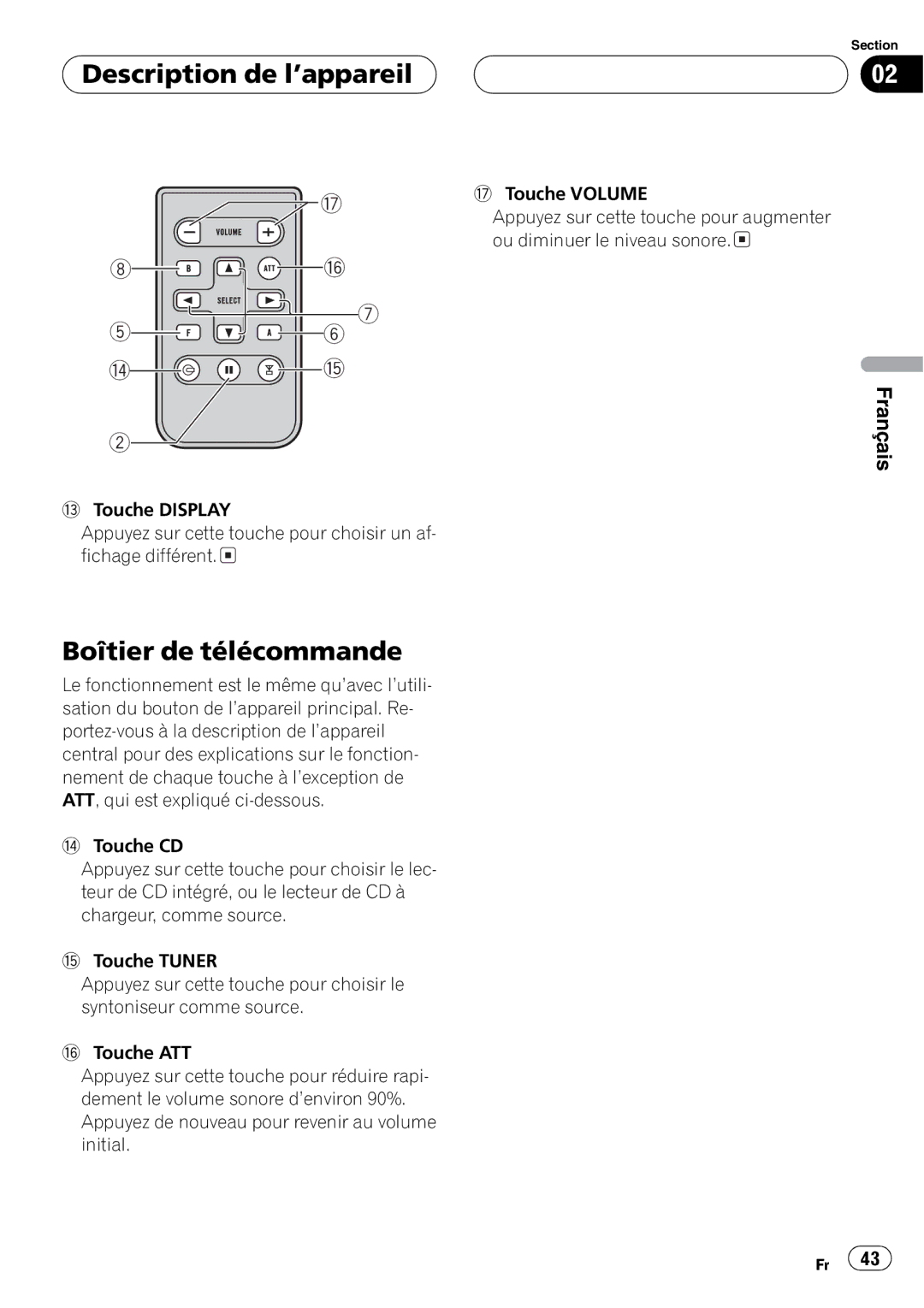 Pioneer DEH-P2600 operation manual 