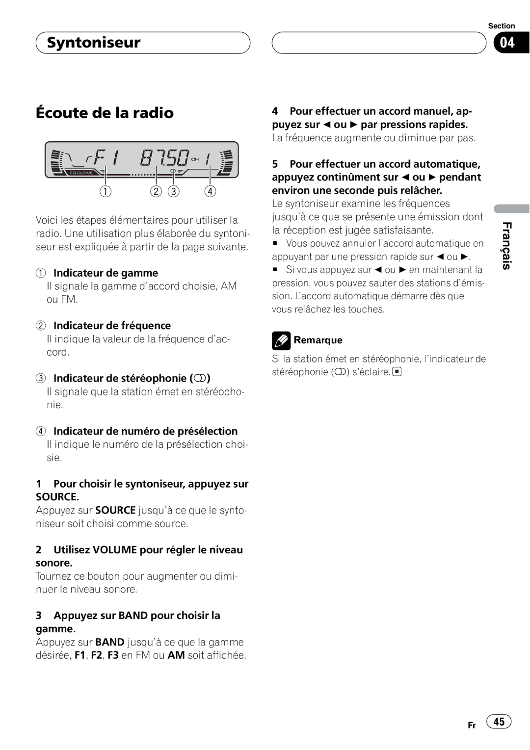 Pioneer DEH-P2600 operation manual 