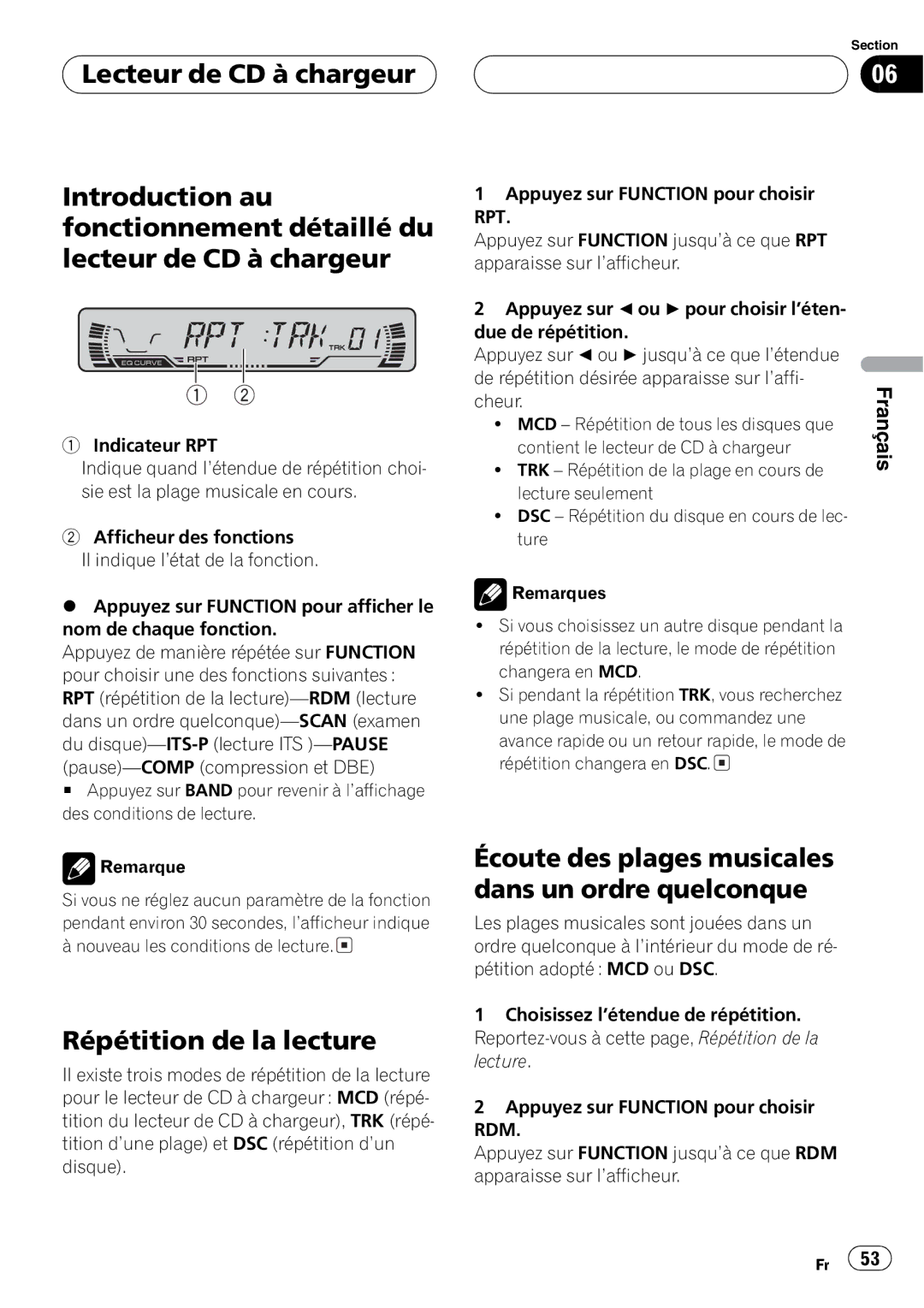 Pioneer DEH-P2600 operation manual 