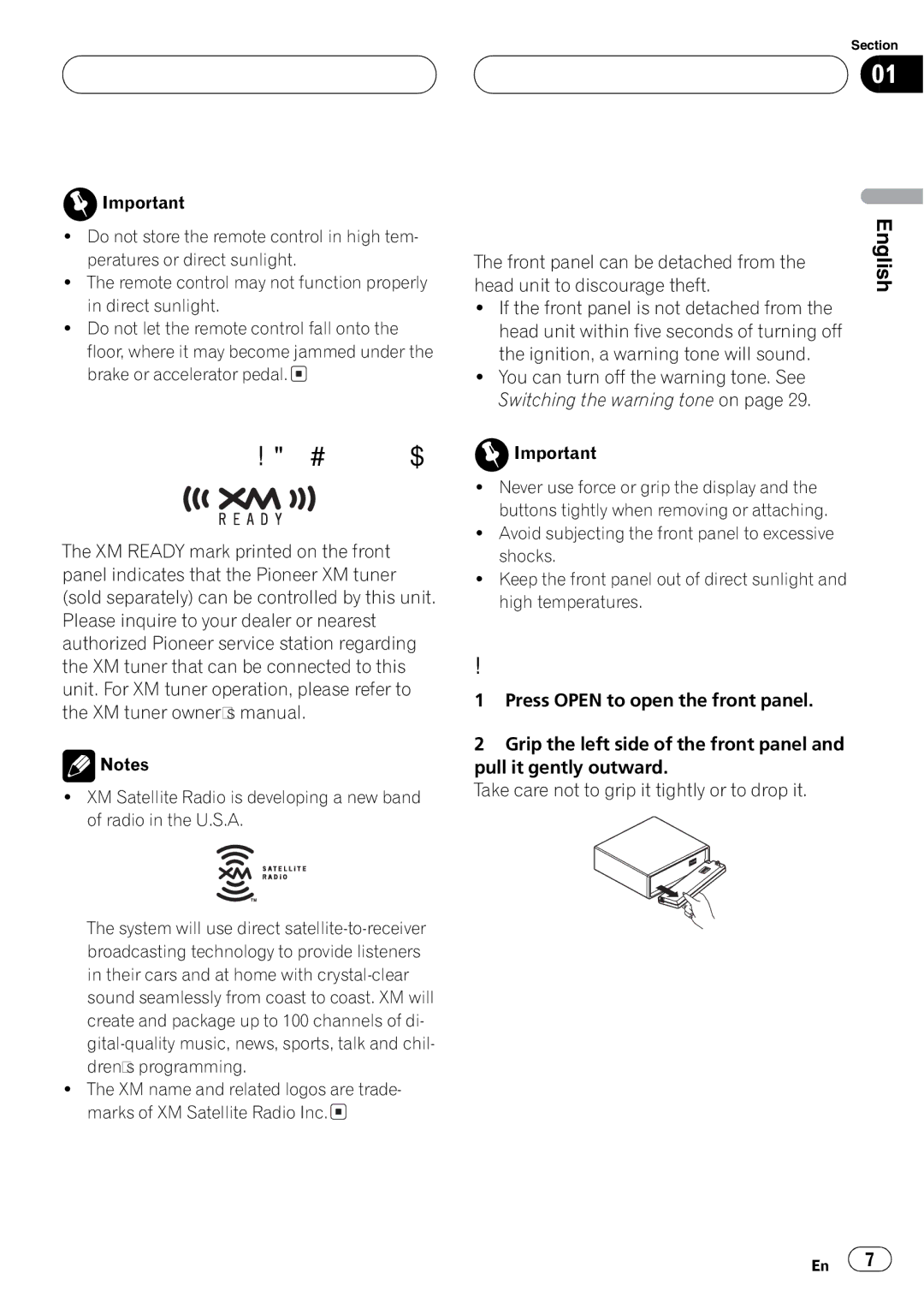 Pioneer DEH-P2600 operation manual 