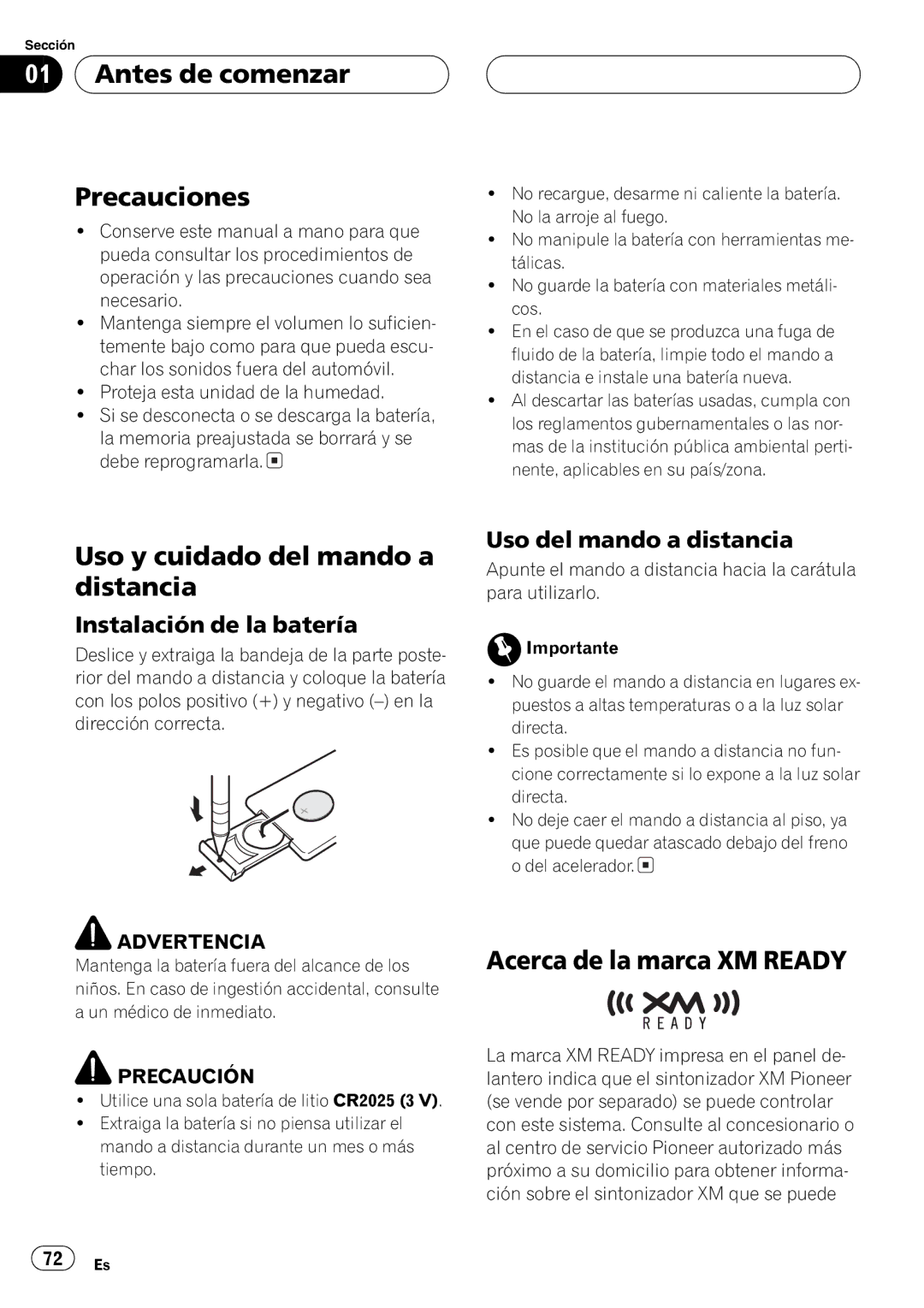 Pioneer DEH-P2600 operation manual + % 