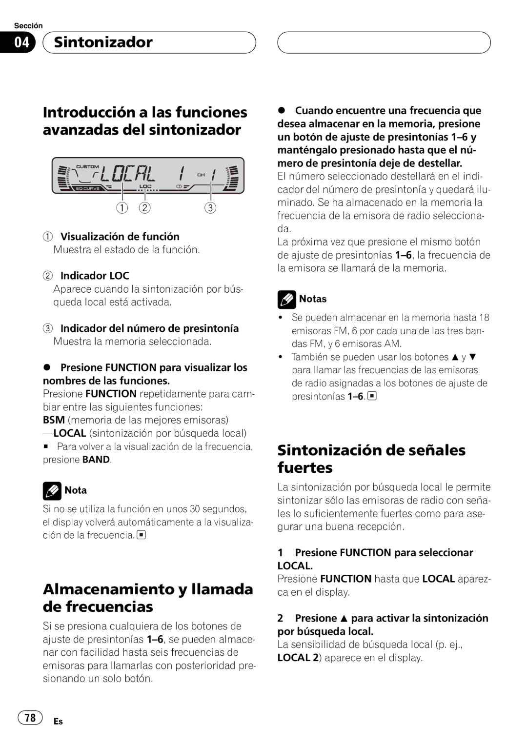 Pioneer DEH-P2600 operation manual + % + + 