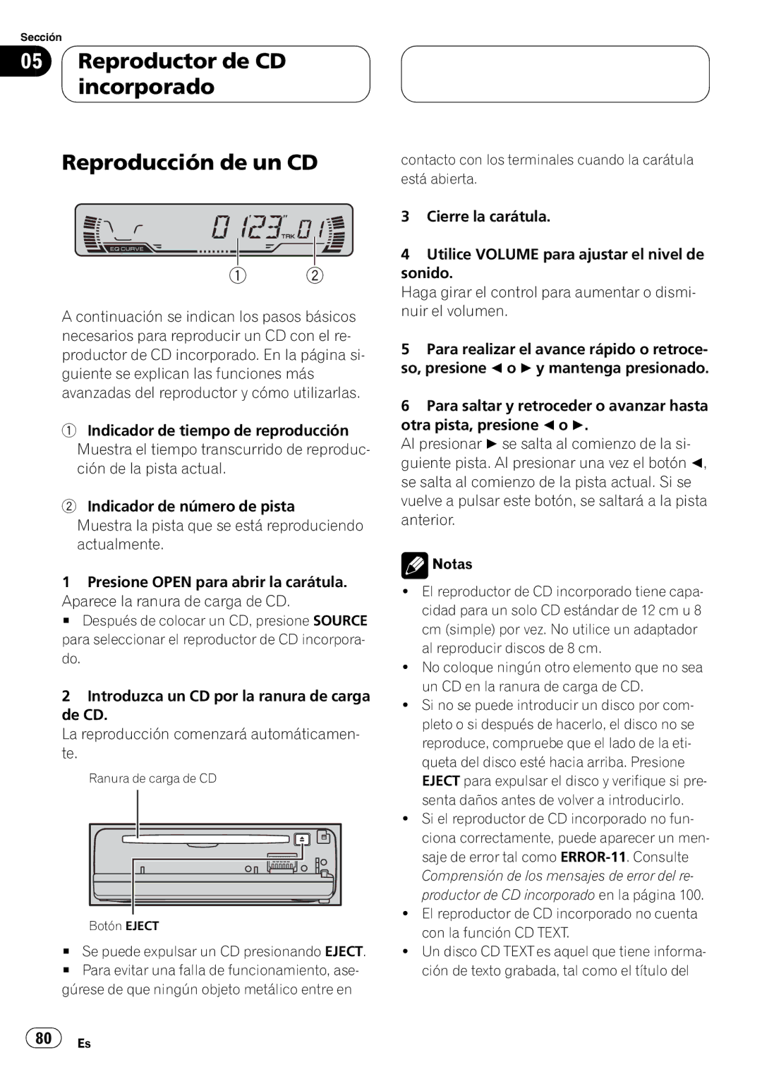 Pioneer DEH-P2600 operation manual + % 