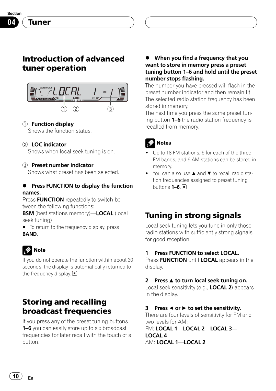 Pioneer DEH-P2650 operation manual 