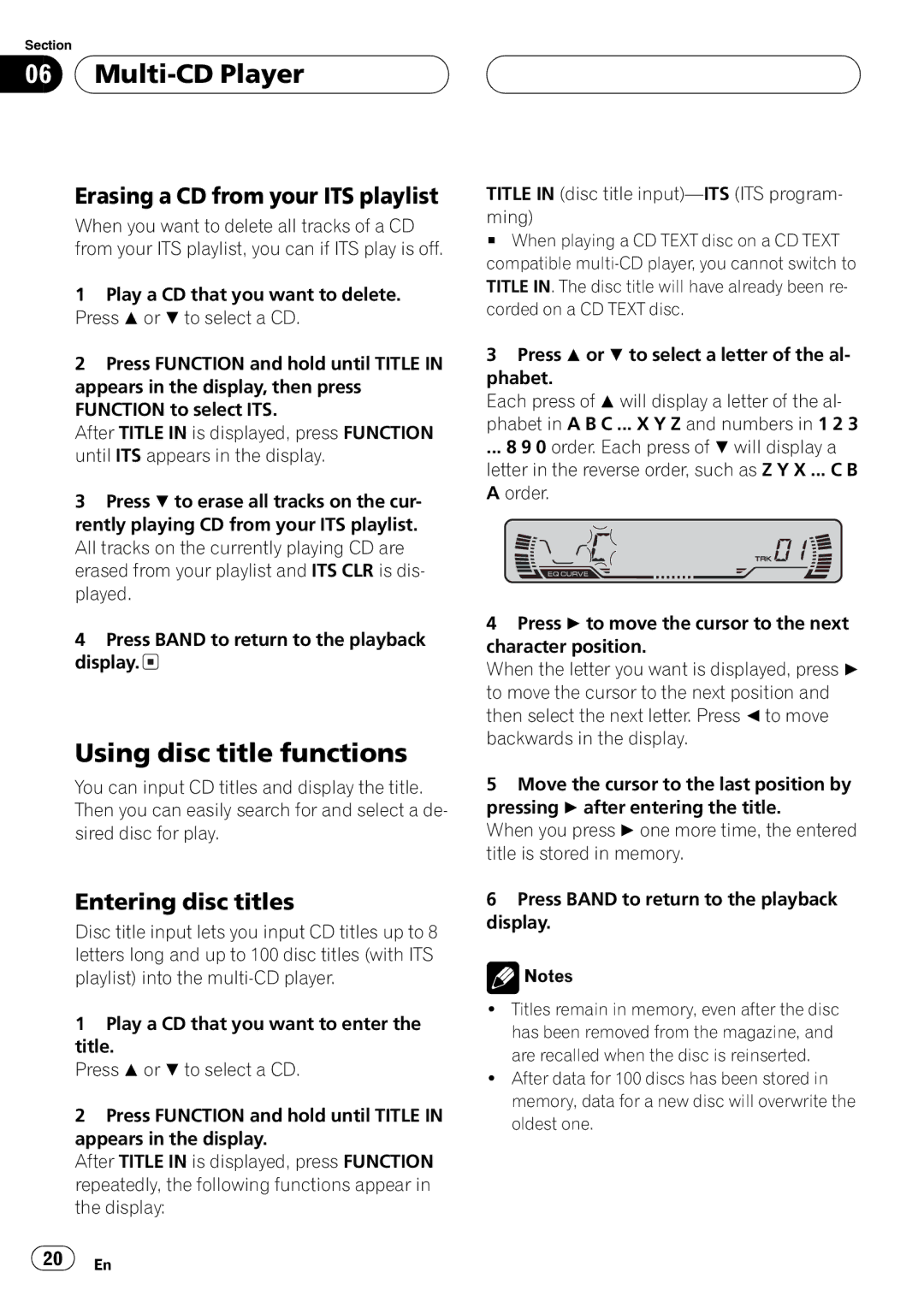 Pioneer DEH-P2650 operation manual 