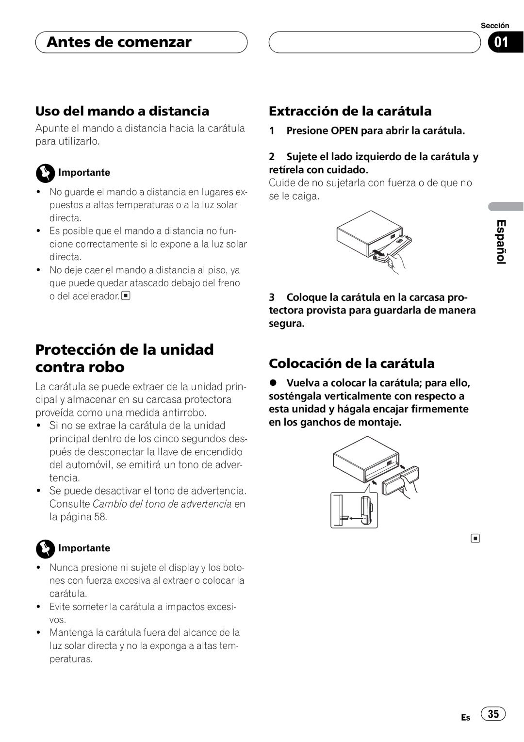 Pioneer DEH-P2650 operation manual 